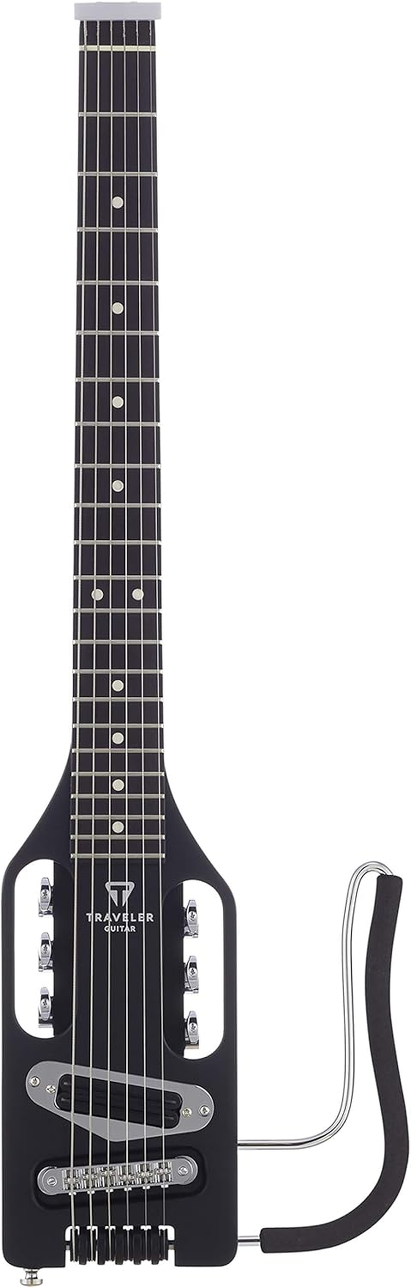 Traveler Guitar Ultra-Light 6-String Right-Handed Electric Travel Guitar, Matte Black image number 2
