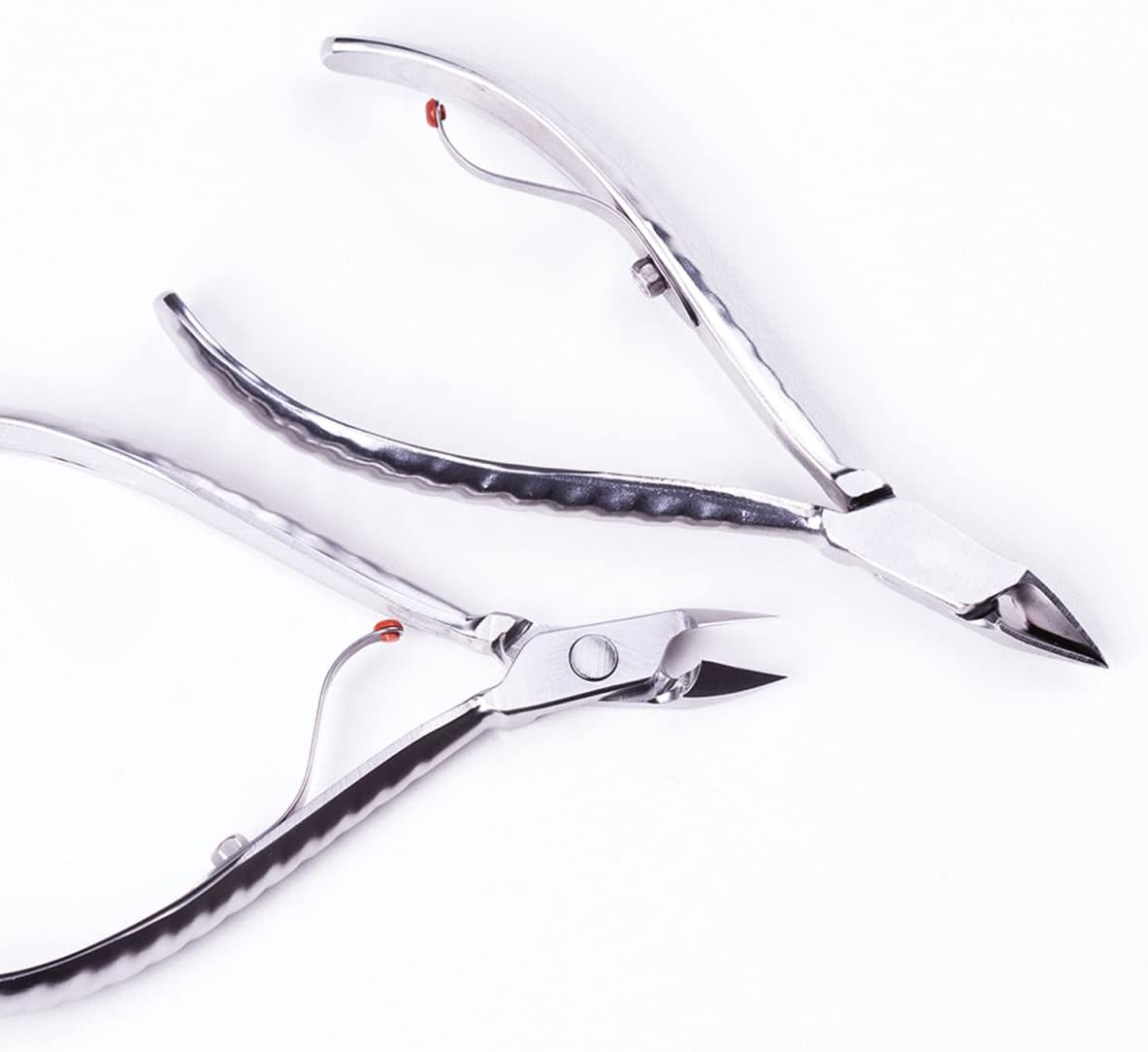 Professional Mundial 722-PR Cuticle Nipper with Full Jaw Stainless Steel Short Handle image number 1