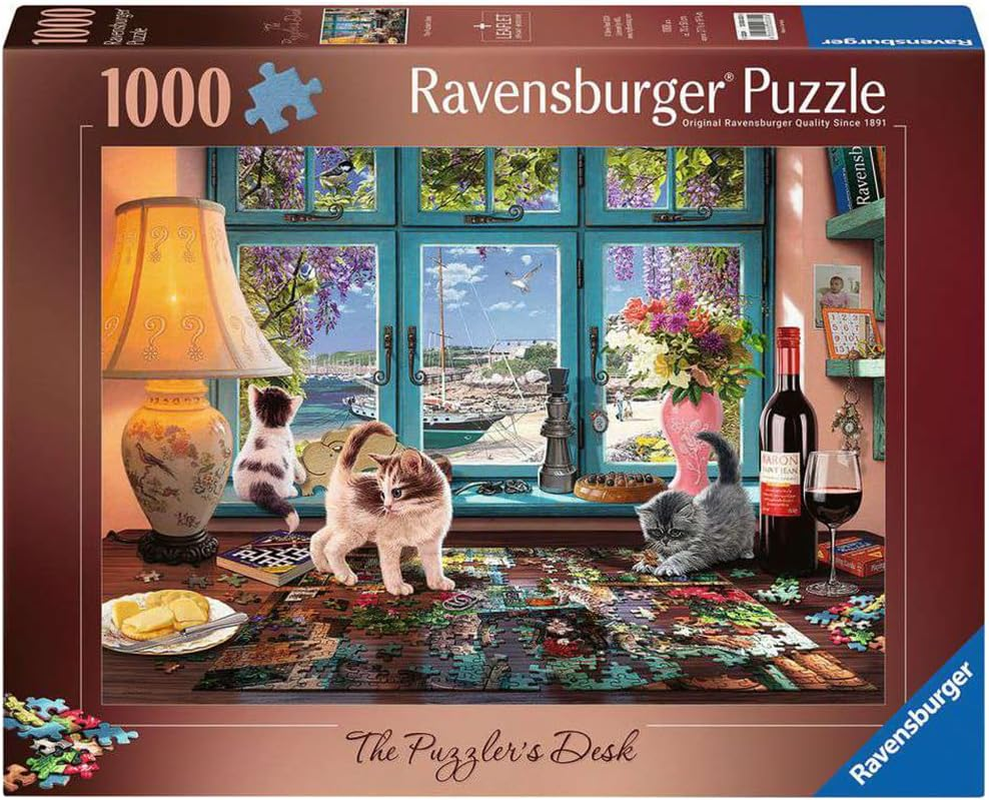 Ravensburger the Puzzler'S Desk 1000 Piece Jigsaw Puzzle for Adults and Children from 12 Years