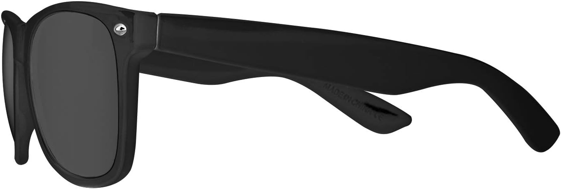 Super Z Outlet Plastic Vintage Retro Style Sunglasses Classic Shades Eyewear Party Prop Favors (12 Pairs) (Black)