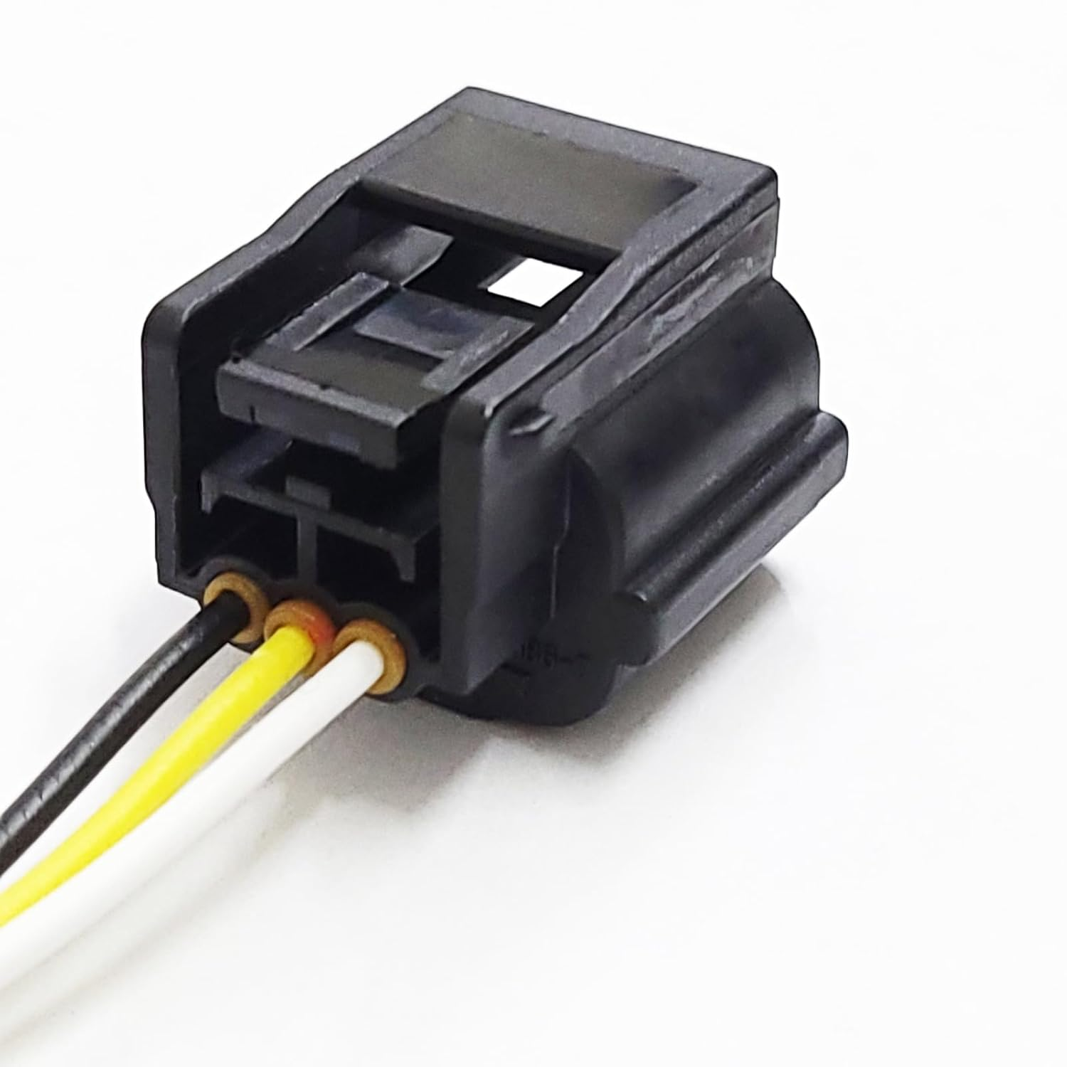 Auto-Plaza 2X 15Cm 3-Pin PDC Parking Sensor Plug Connector Wire Harness OEM:56431345 Compatible with Audi Renault