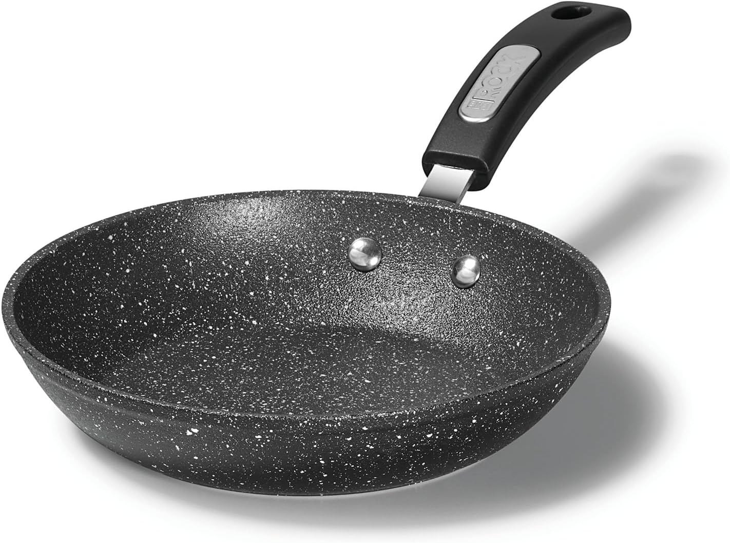 Starfrit the Rock by 8" Fry Pan with Bakelite Handle, Black
