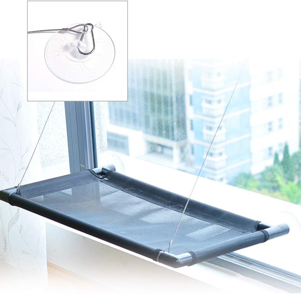 Zolyet Cat Window Hammock Suction Cups Cat Window Perch Suction Cups Replaceme of Suction Cups Transparent image number 6