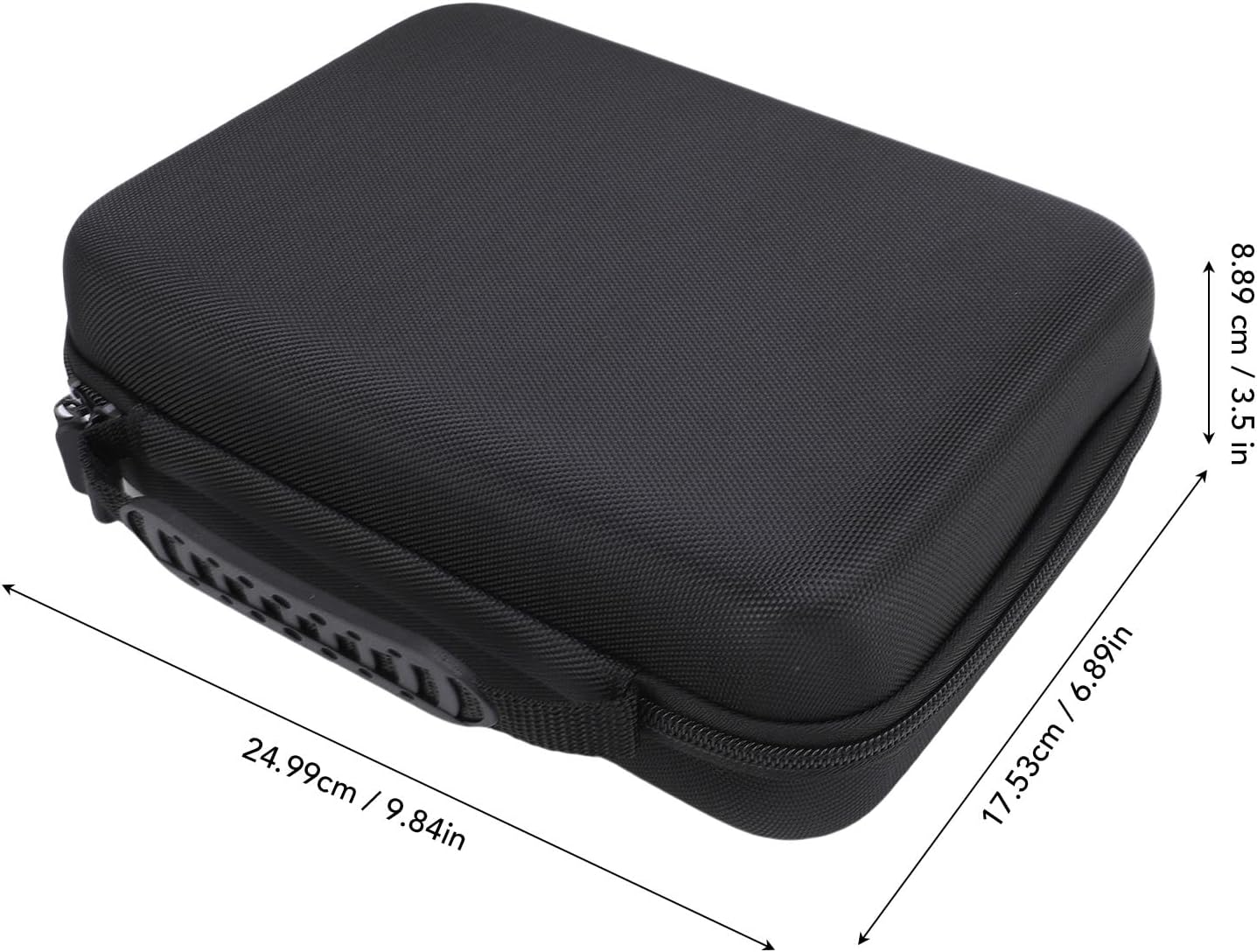 Battery Organizer Storage Box, Hard Carrying Case Holder with Pre Cut Sponge Compartments, Stores & Protects AA AAA C D 3V 9V Batteries and Tester image number 6