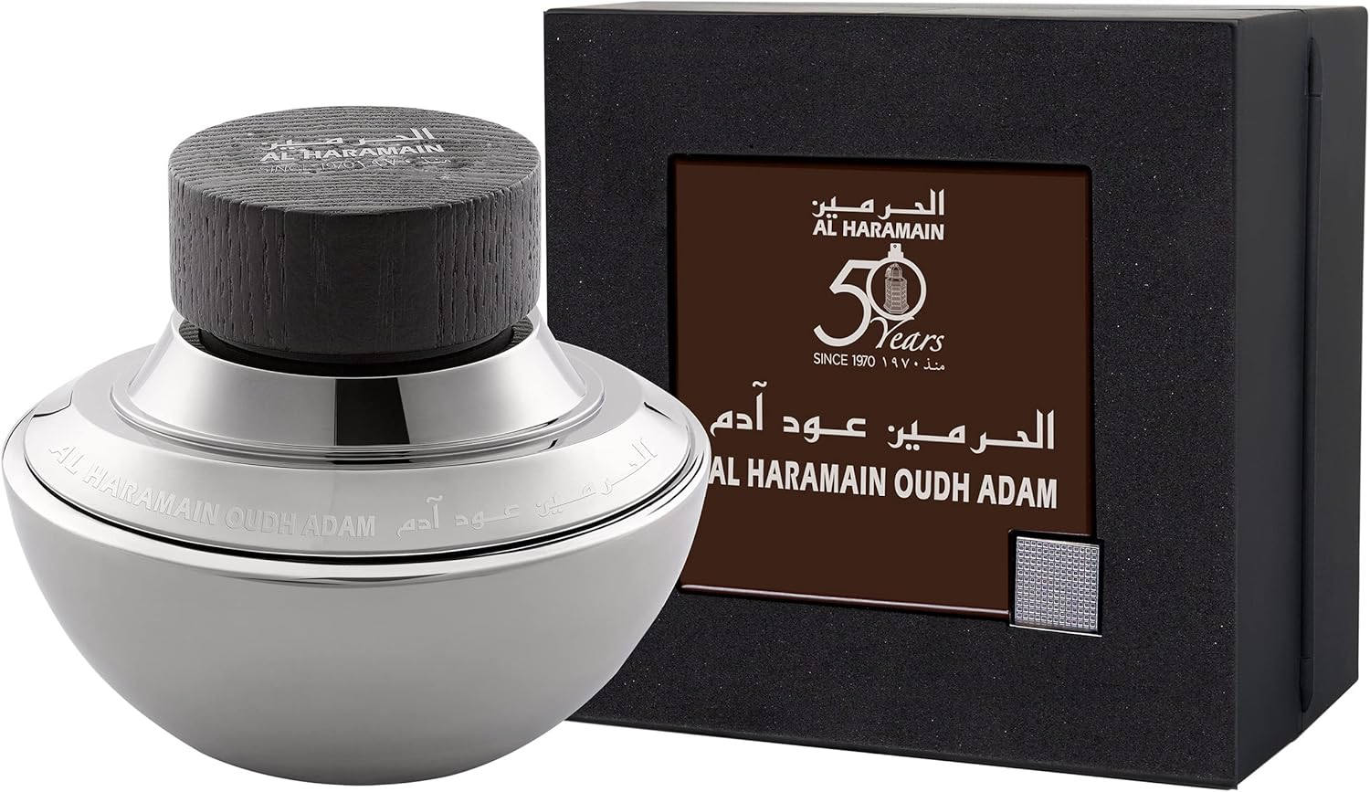Al Haramain Oudh Adam for Men 2.5 Oz EDP Spray image number 2