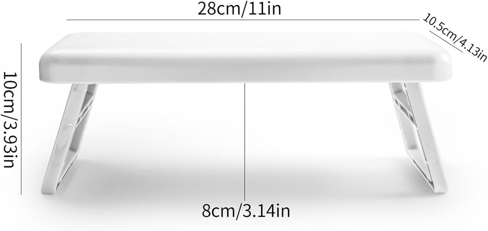 Nail Pillow Hand Rest | Stable Nail Arm Rest, Manicure Hand Pillow - Foldable Hand Holder for Nails Tech, Portable Nail Armrest, at Home, Professional Nail Salon, Out for Services image number 4