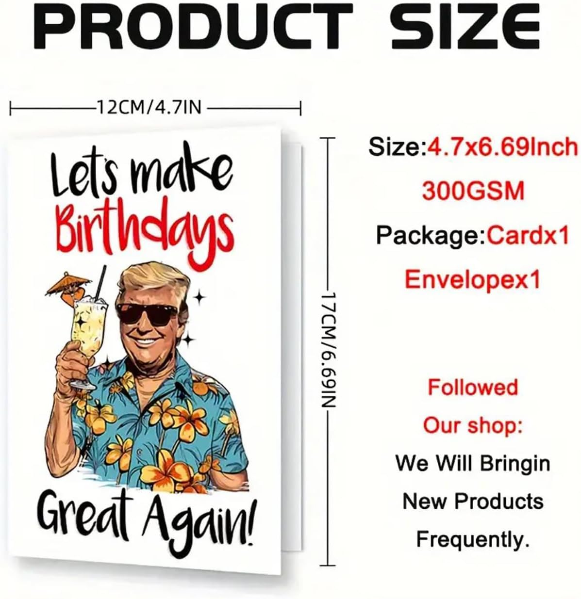 OSYLICT Funny Birthday Card for Men,Greeting Birthday Congratulation Card for Boyfriend,Husband,Grandad,Him,Her.Perfect for Friends & Family 30Th 40Th 50Th 60Th 70Th