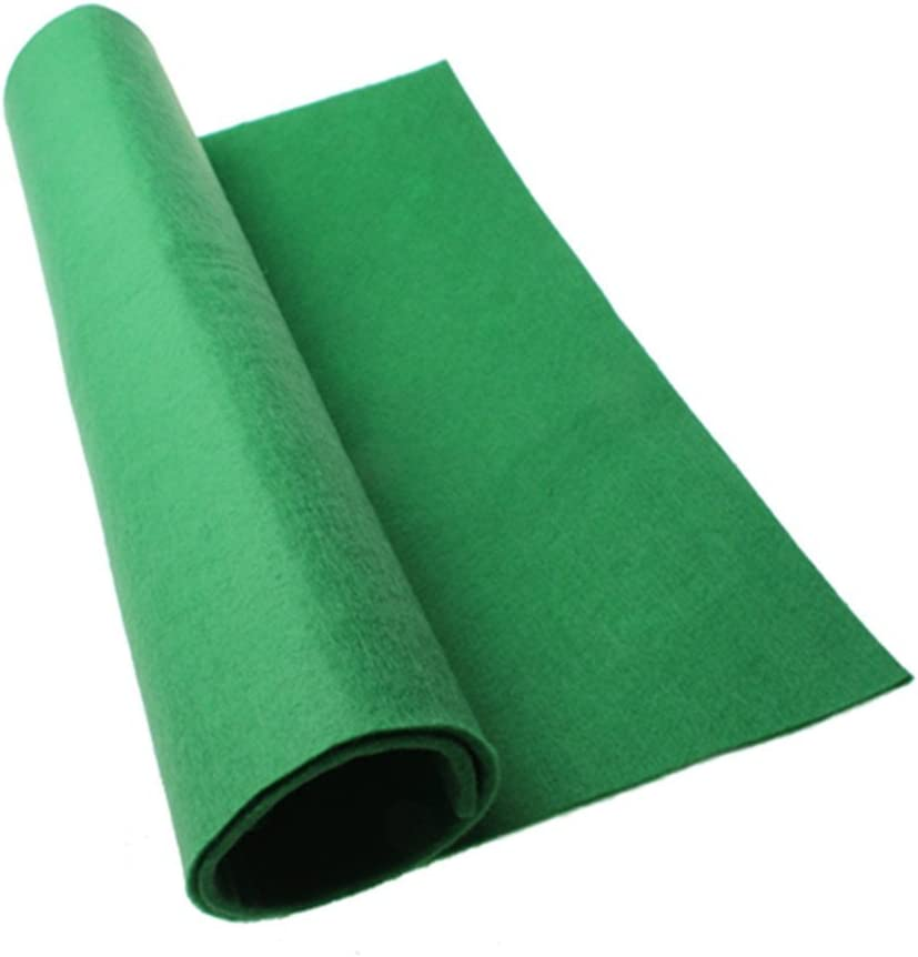 Emours Moisturizing Reptile Carpet Fiber Pet Mat Terrarium Liner for Lizard Snake Tortoise,Green,Large