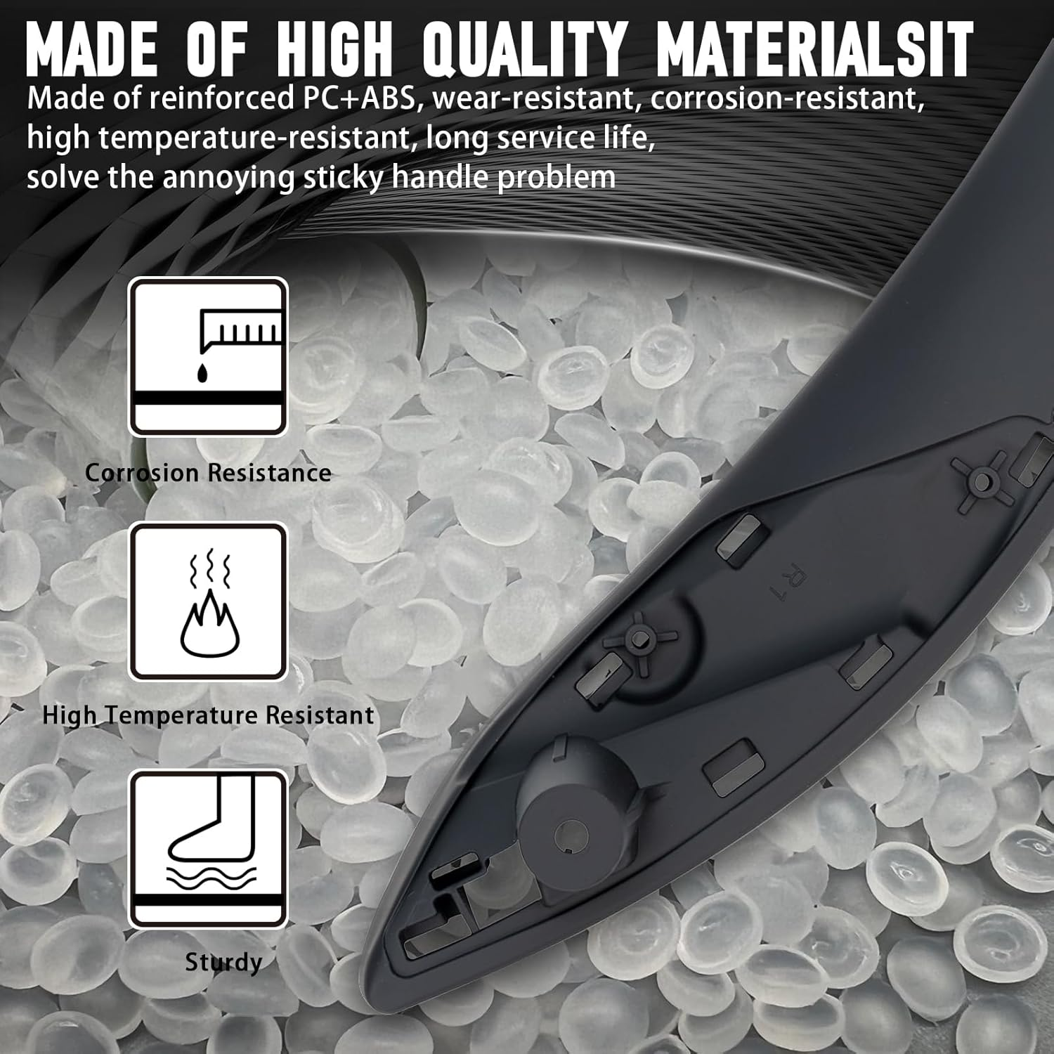 WEILEITE Front Right Passenger Side Interior Inner inside Door Pull Handle Grab Fit BMW 320,328,330,335,M3 F30/F31/F34/F80 3 Series 2012-2018 and 418,420,428,430,435,M4 F32/F33/F36/F82/F83 4 2014-2017 image number 7