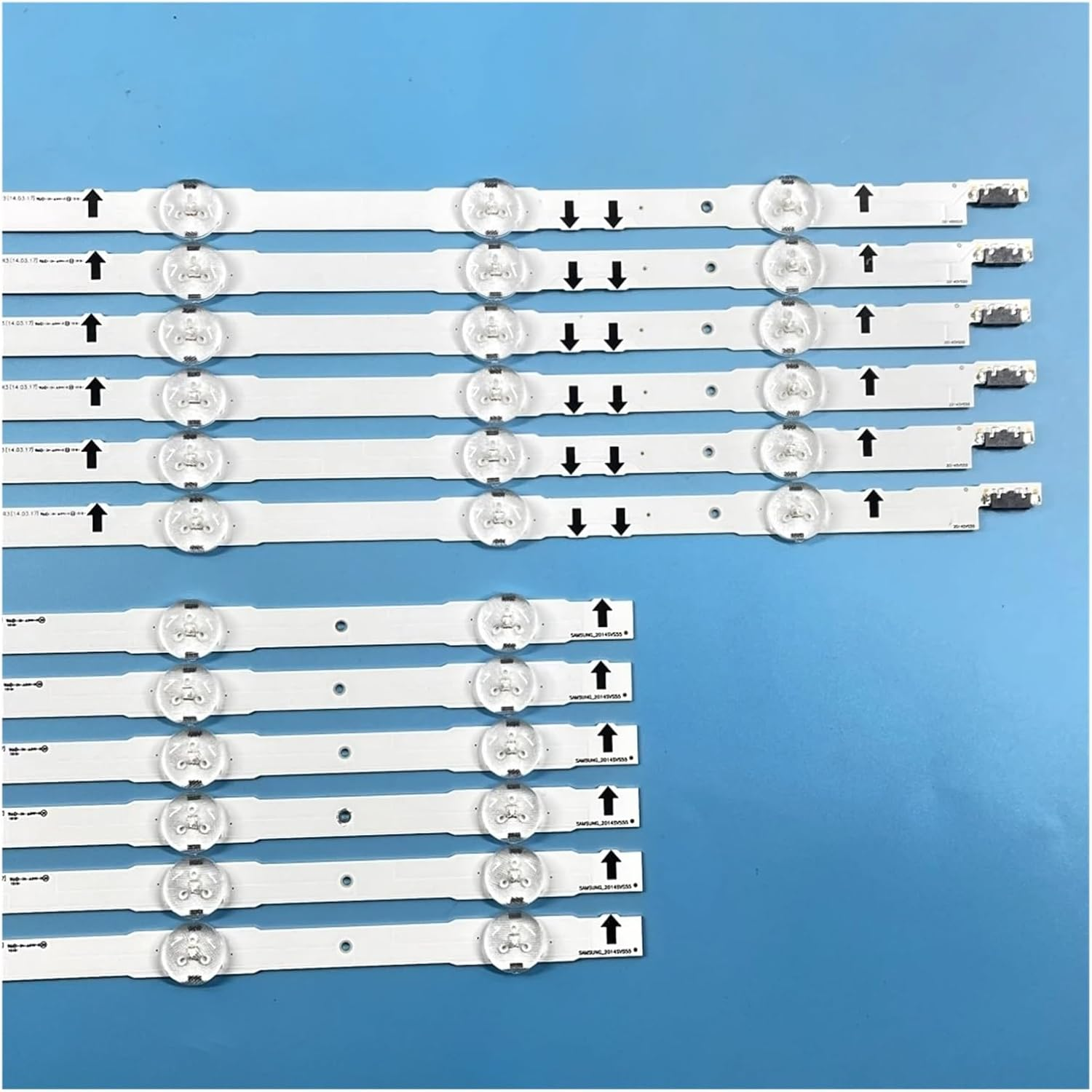 LED Backlight Strip for UE55J6500 UE55H6300 UE55H5500 UE55H6200 UE55H6400 UE55H6800 UE55J5000 BN96-30432A 30431A 30430A 30429A image number 1