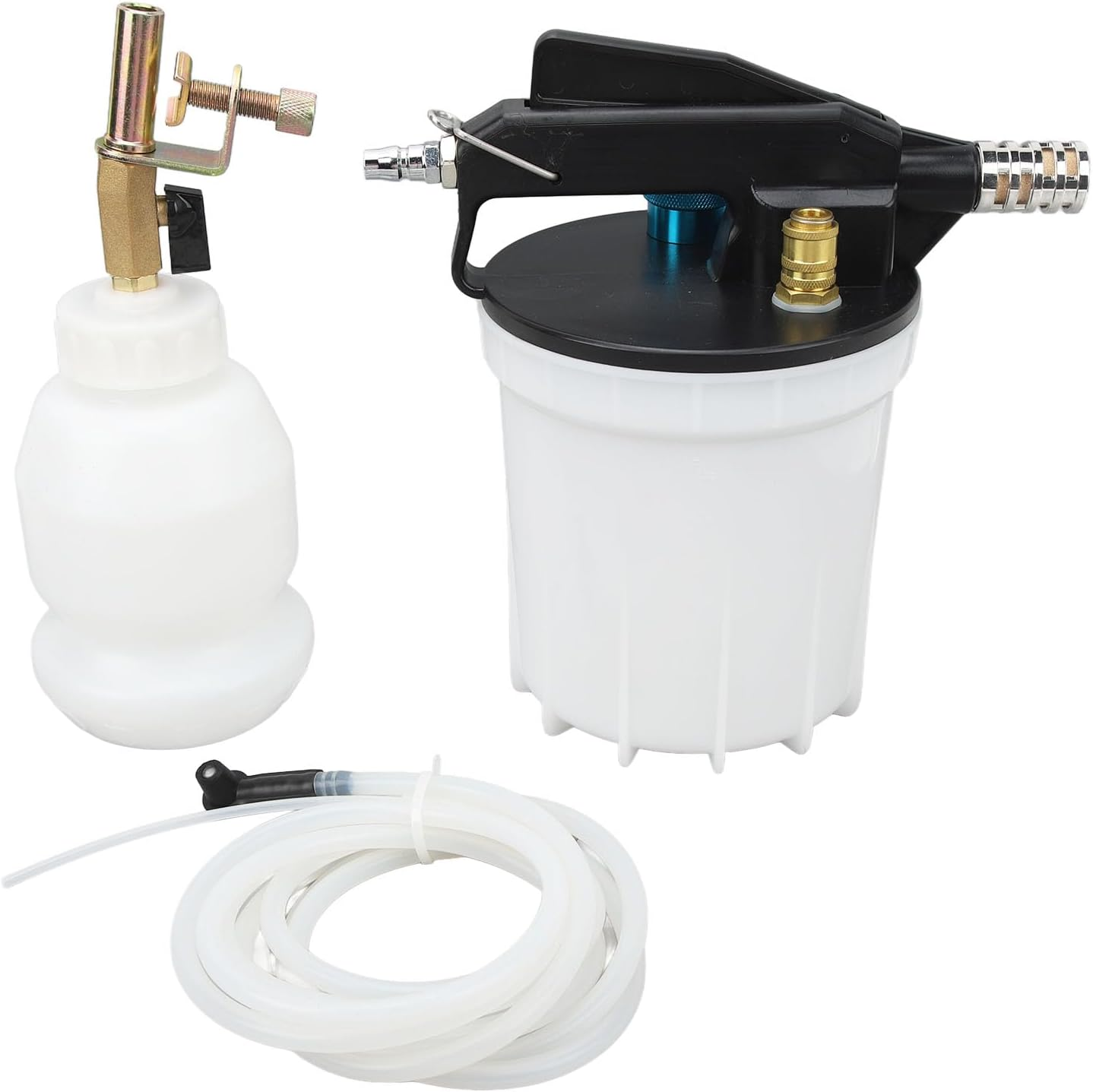 Vacuum Brake Bleeder Kit, Professional Brake Fluid Bleeder, 2.75 to 11.6 Bar Universal Air Brake Bleeder Tool with 2L Vacuum Brake Extractor & 1L Refill Bottle for Car, Truck image number 3