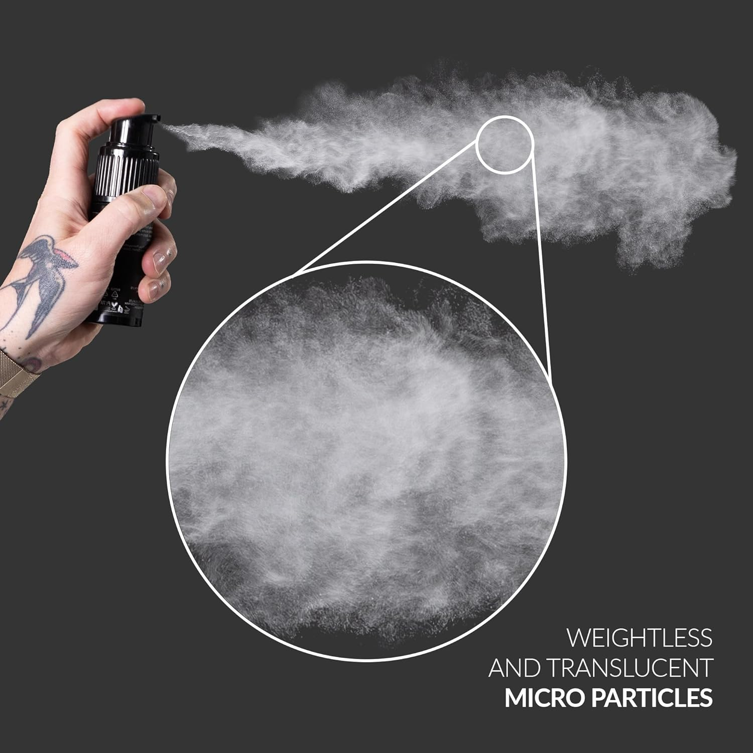 Mr Muk Styling & Texturising Powder, Ultra-Lightweight Matte Finish Hair Powder for Instant Lift, Volume and Texture, Residue-Free, Precision Pump, Flexible Hold, Compatible with All Hair Types, 12 G image number 1