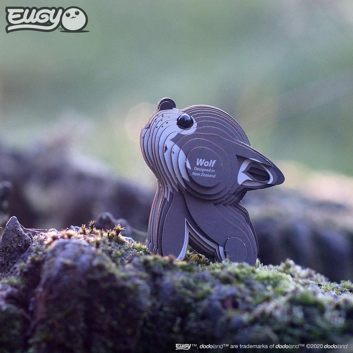 EUGY 040 Wolf 3D Puzzle - 24 Piece Eco-Friendly Educational Toy Puzzle for Boys, Girls & Kids Ages 6+ image number 6