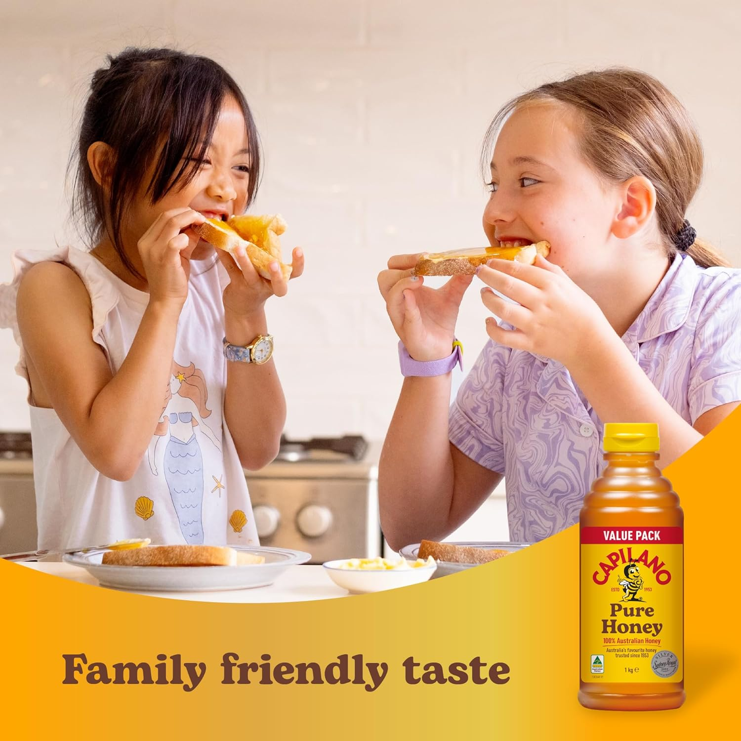 Capilano 100% Pure Australian Honey, Premium Honey, Squeeze Bottle, 1Kg image number 6