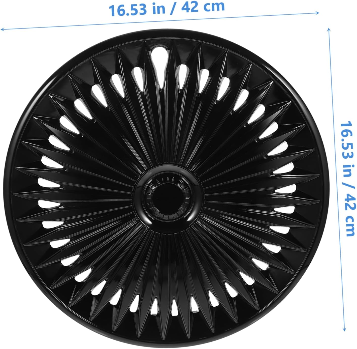 JECOMPRIS Automotive Car Wheel Hub Cover Decorative Wheel Rim Protector Car Accessories Sturdy image number 5