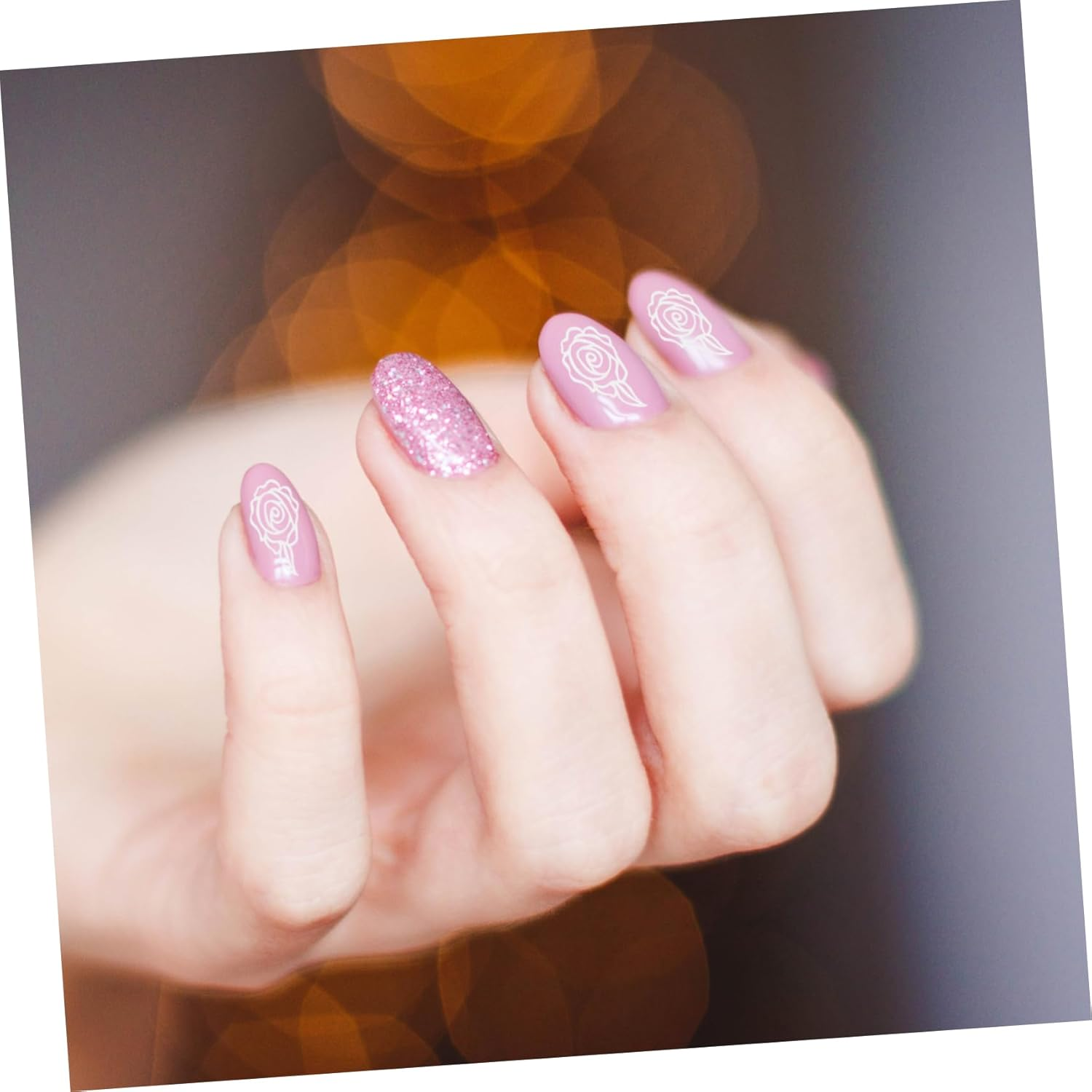 MERRYHAPY 5Pcs Nail Art Stamper Plates Nail Stamping Templates Decor Art Stencils Accessories image number 6