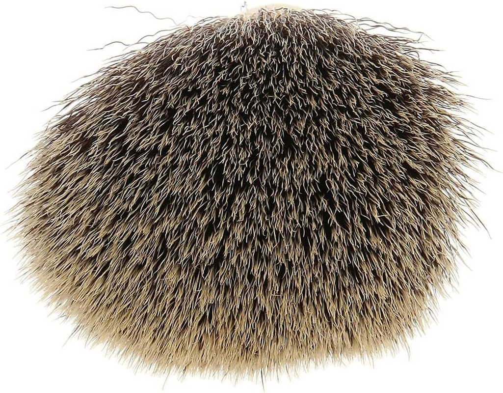 Eigell 8Pcs Soft Facial Shaving Brush Head Knots for Hair Brush Handle Hairdressing image number 5