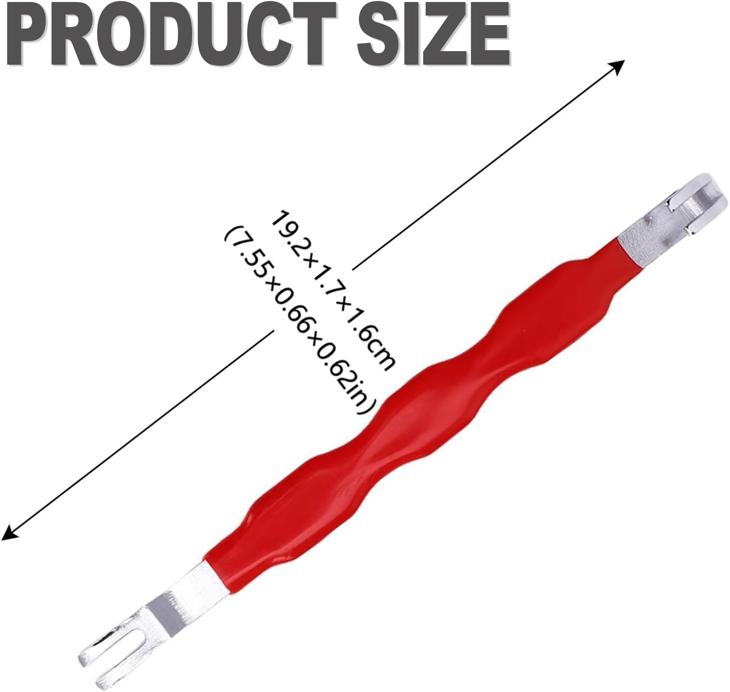 2 Pcs Electrical Disconnect Pliers 13120 Automotive Terminal Connector Remover Tool Fuel Line Pliers Connector Plug Pliers Truck Wiring Harness Repair Universal Fit for Auto Cars Trucks image number 1