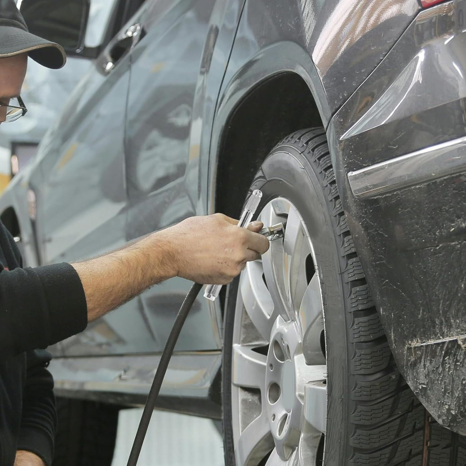 LALADEFIEE Automotive Mechanic Tool Wheel Alignment Pin Metal Material Simple Operation Compact and Portable image number 3