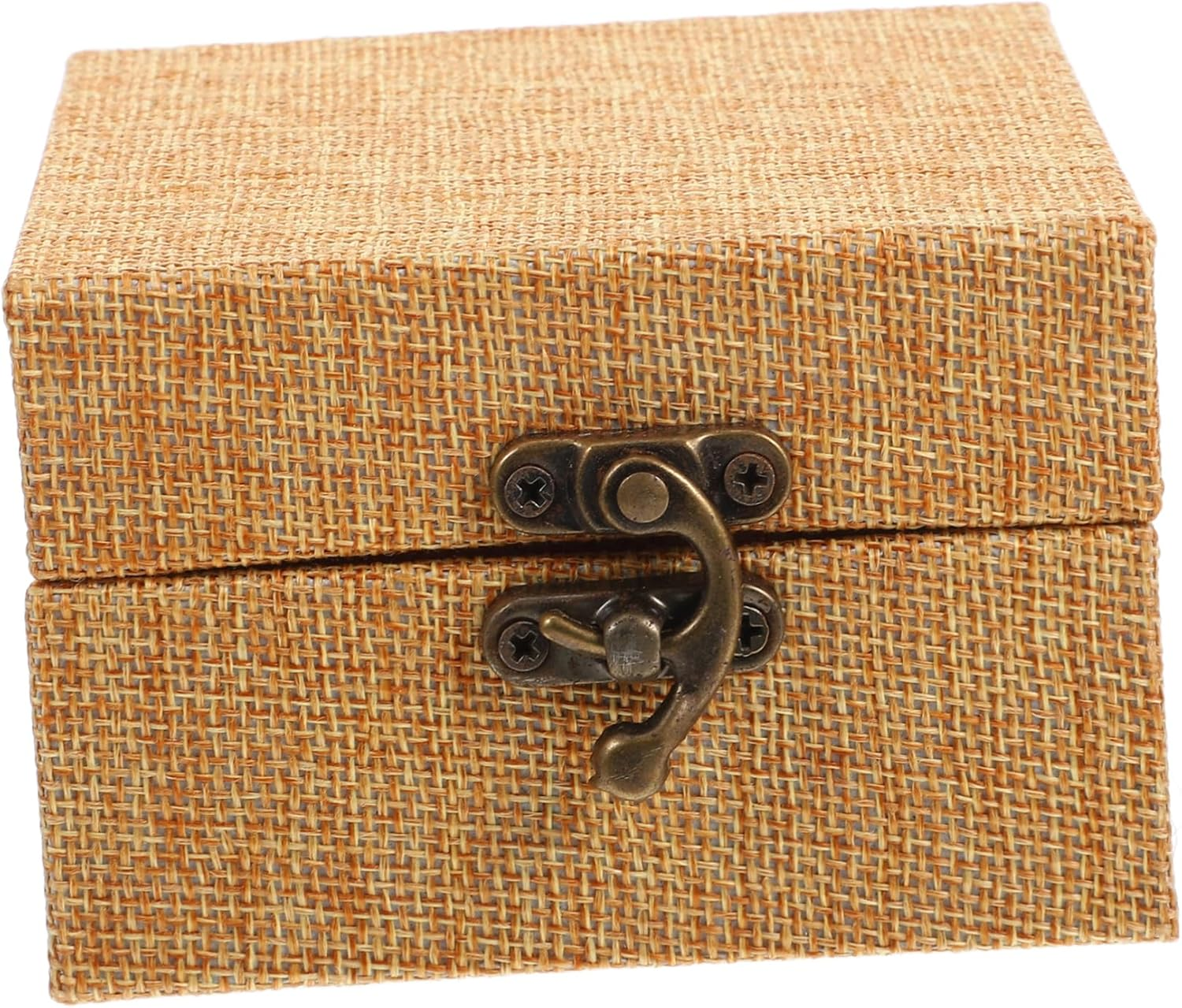 Ink Paste Box Trinket Organizer Wooden Treasure Chest Small Keepsake Box image number 1