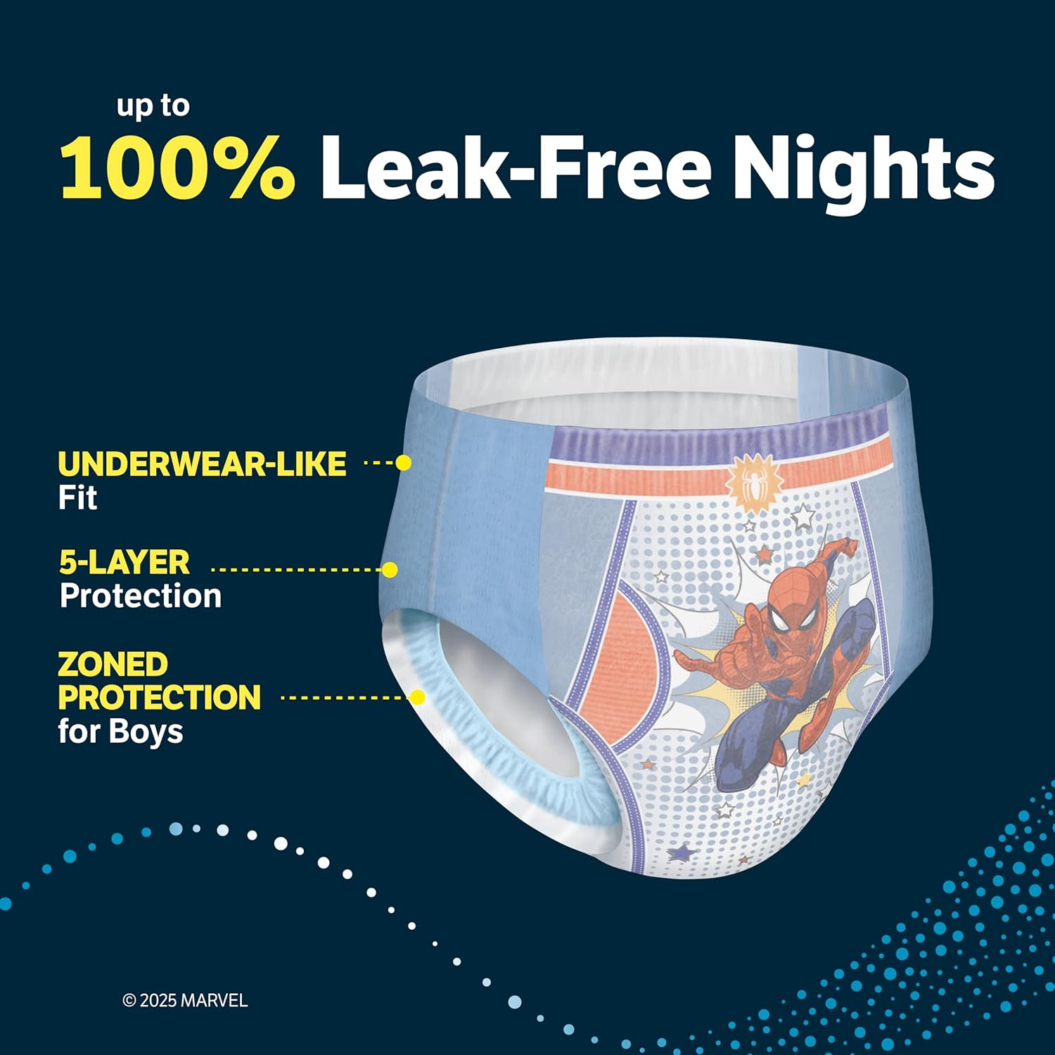 Goodnites Bedtime Bedwetting Underwear for Boys, XS, 44 Ct. (Packaging May Vary) image number 4