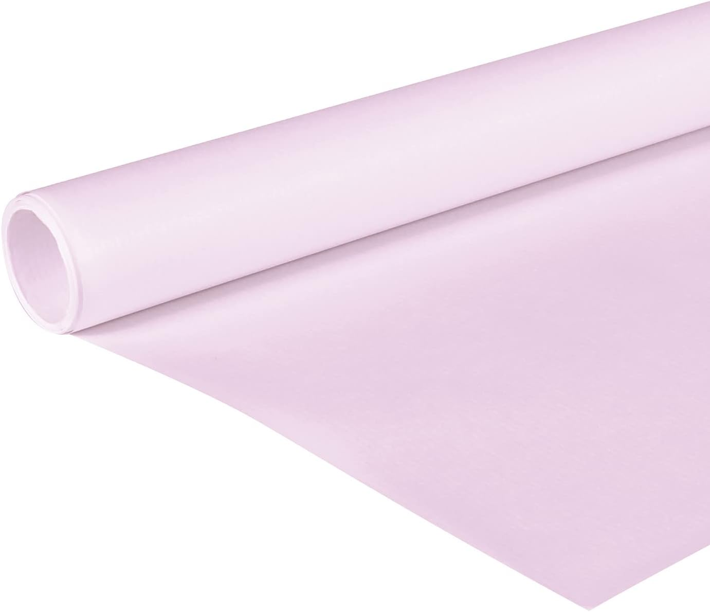 Clairefontaine 95733C - Box of 10 Rolls of Recycled Kraft Paper 3 X 0.70 M 65 G, Ideal for Crafts and Gifts, 1 Box, Pink - Pink image number 6