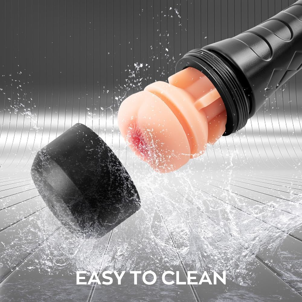 Large Realistic Anal Masturbator Mens Masturbation Cup Male Ass Stroker Sex Toy image number 6