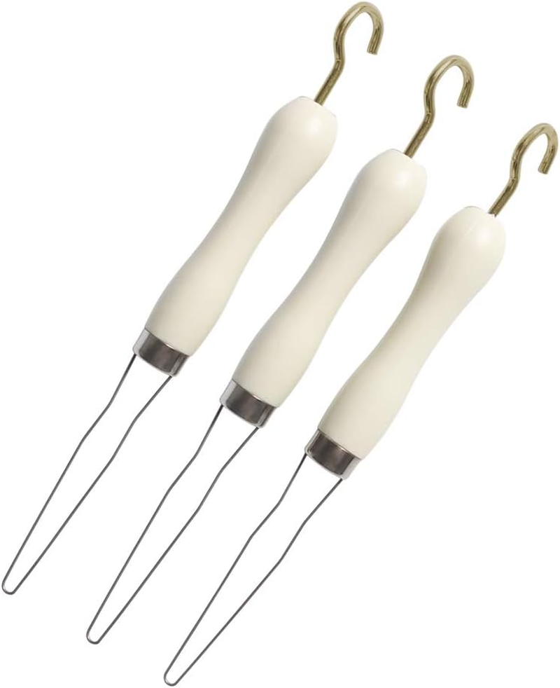 Grip Button Hook Helper Shirt Collar Buttoner Jeans Easy Buttoner Button Hook Aid Tool Lightweight Built-Up Dressing Aid for Arthritis (With a Hook) image number 4