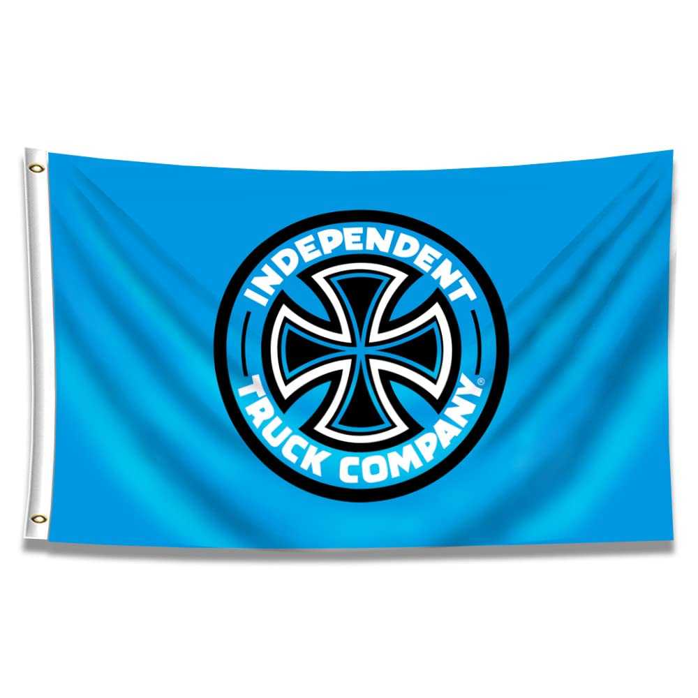 Eksent Independent Trucks Company Flag Banner Skateboards Decoration Jemony 3X5 Feet Tapestry (Duplex Printing,Bright & Vibrant 150D Polyester,Brass Grommet Design Is Durable) image number 2
