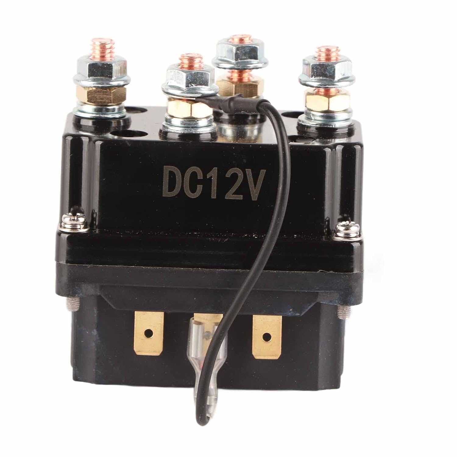 250A Winch Solenoid Relay Contactor 12V for AUT UTV SUV 3000-5000Lbs Winches image number 4