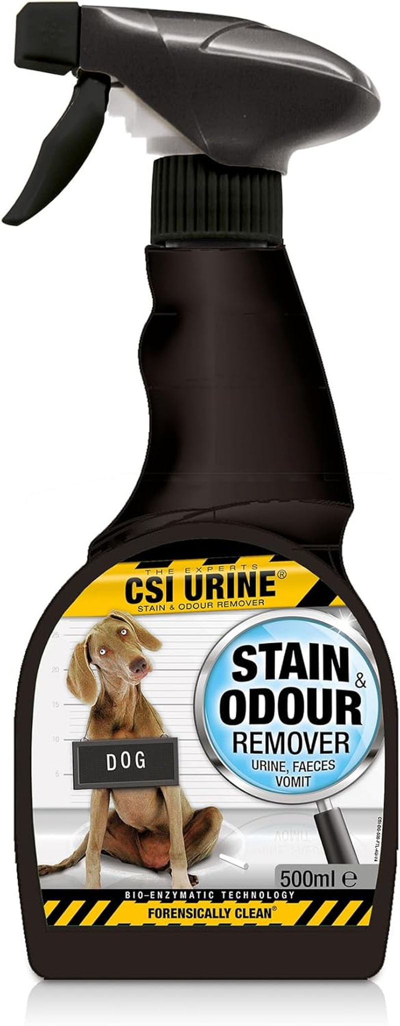 Dog Stain & Odour Remover, 150Ml, Bio-Active Enzyme Formula, Urine, Faeces & Vomit Cleaner, Eliminates Urea & Uric Acid Crystals, Prevents Remarking image number 1