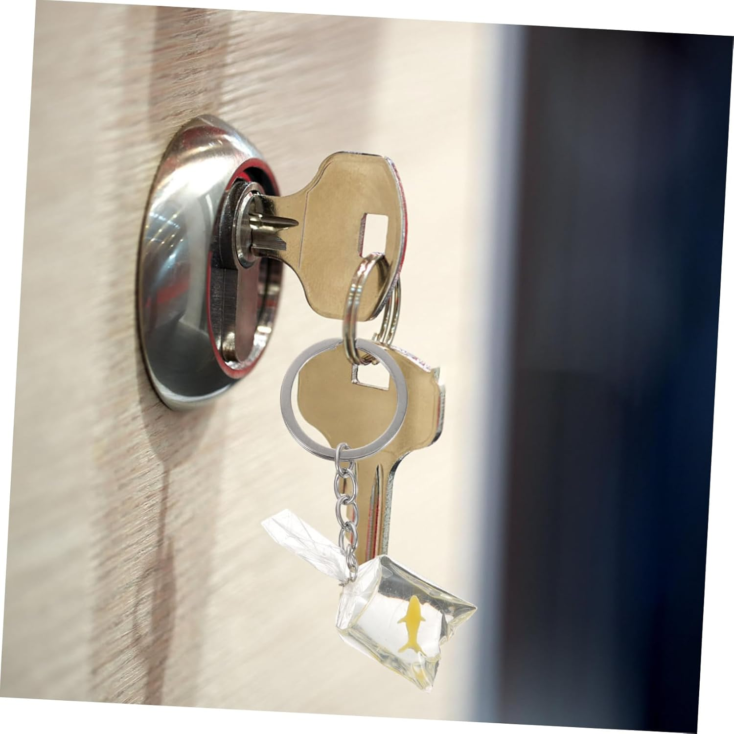 BESTYASH Funny Goldfish Keychain for Girls Backpack Keyring Charm Fish Decor Phone Keychain Bag Pendant image number 4