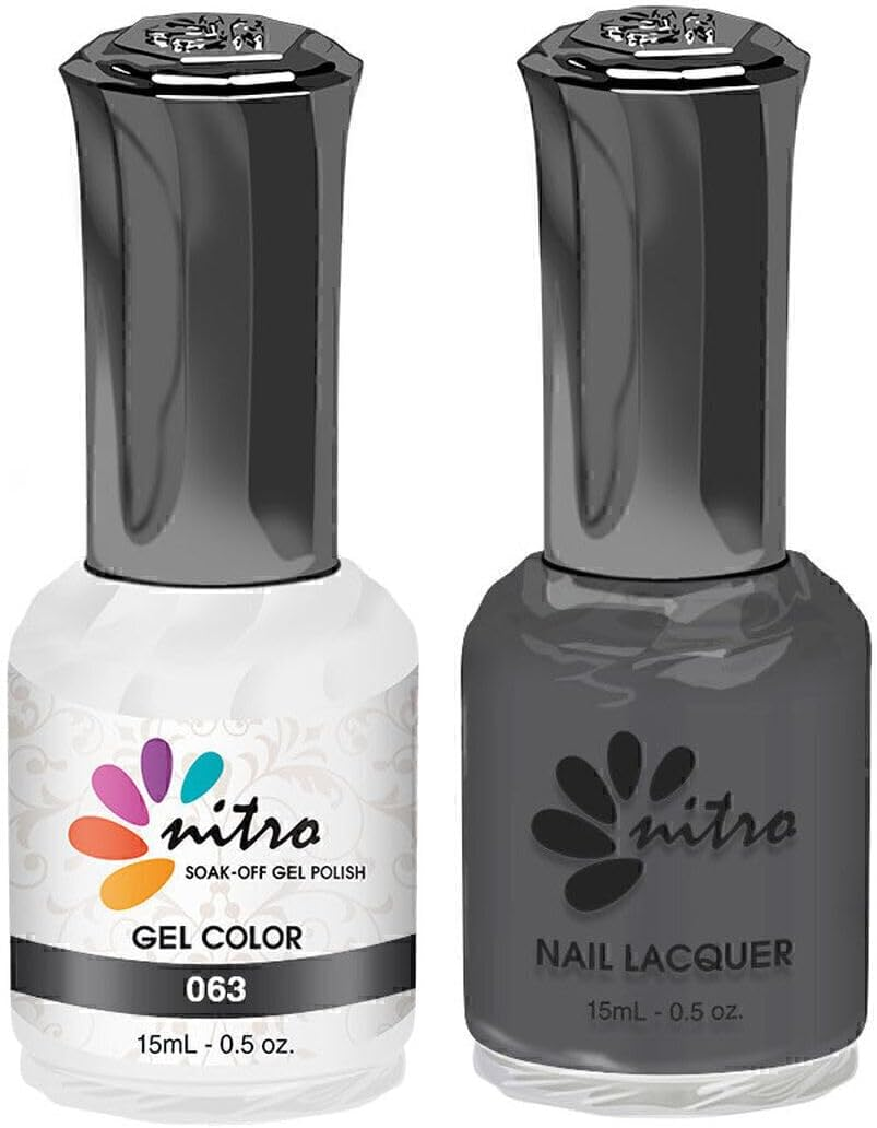 Nitro N063 - Duo Gel & Nail Lacquer 15Ml image number 1