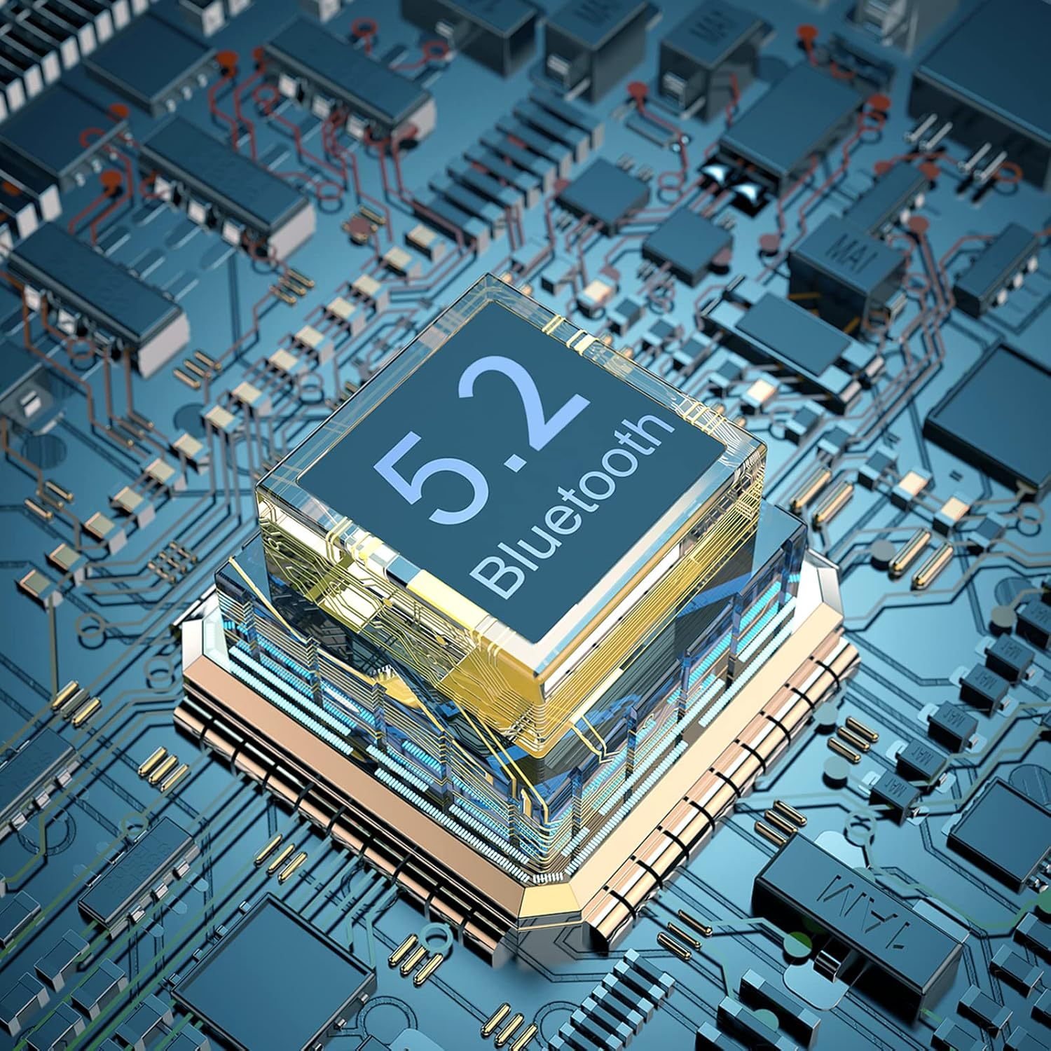 Wireless Earbuds for Samsung Galaxy S25 / S25+ / S25 ULTRA / S25 EDGE, Bluetooth Headphones in Ear, Stereo Earphones Built-In Mic with Binaural Calls, Automatic One-Step Pairing image number 1