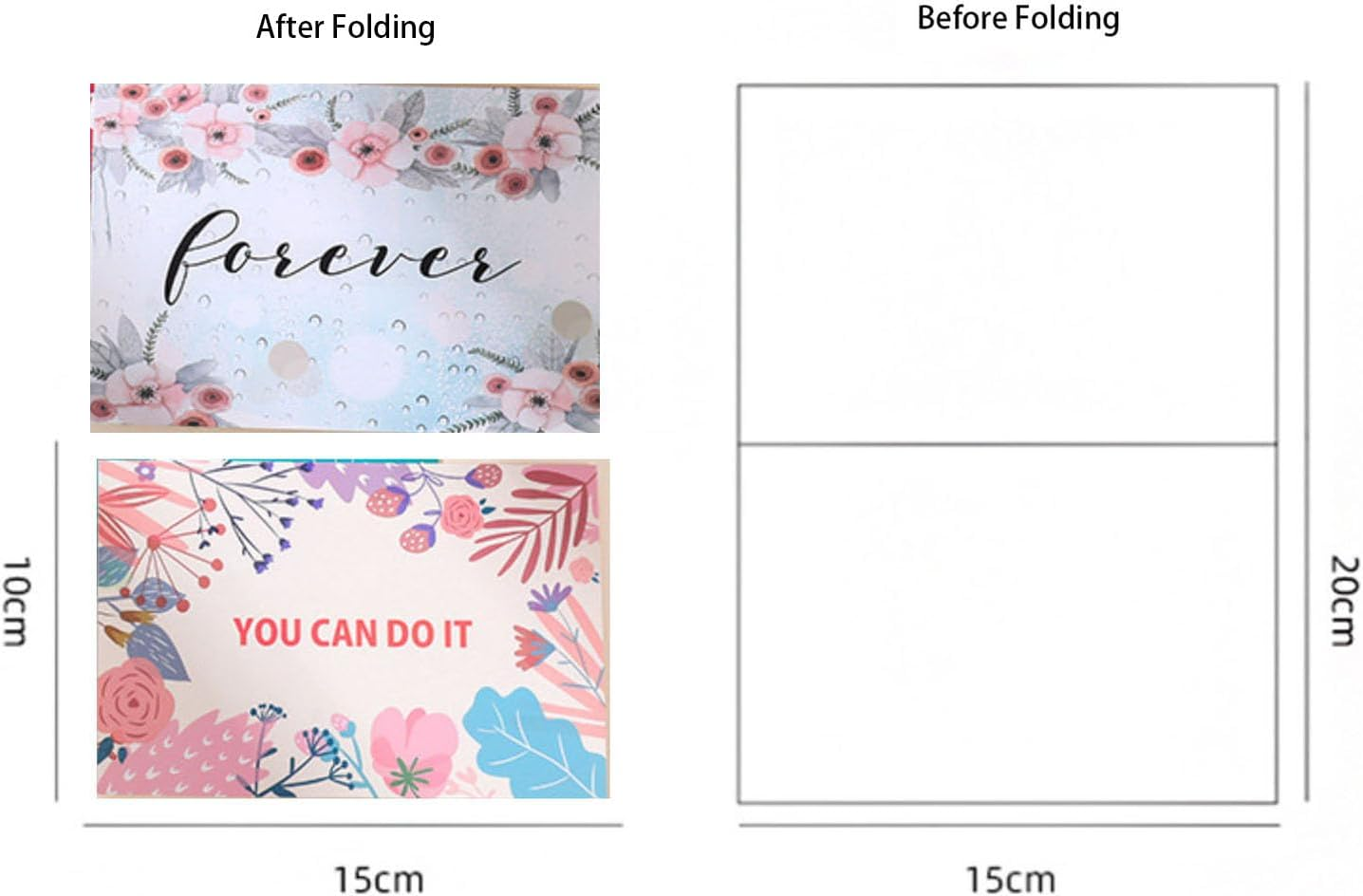 40PCS All Occasion Greeting Cards Assortment, 10 * 15CM Greeting Card Set with Envelopes, Birthday Cards Thank You Cards Friendship Encouragement Cards Anniversary Wedding Cards image number 6