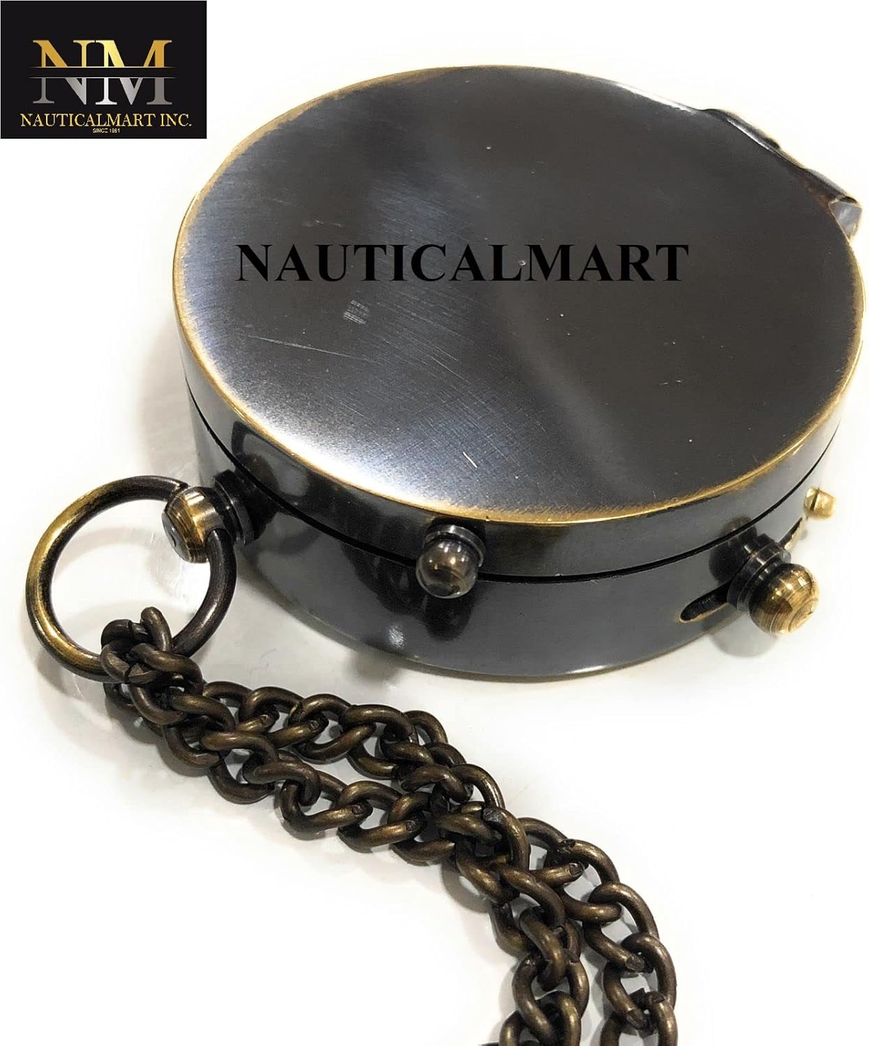 Thoreau'S Go Confidently Quote Engraved Compass with Stamped Leather Case, Camping Compass, Boating Compass, Gift Compass, Graduation Day Gifts