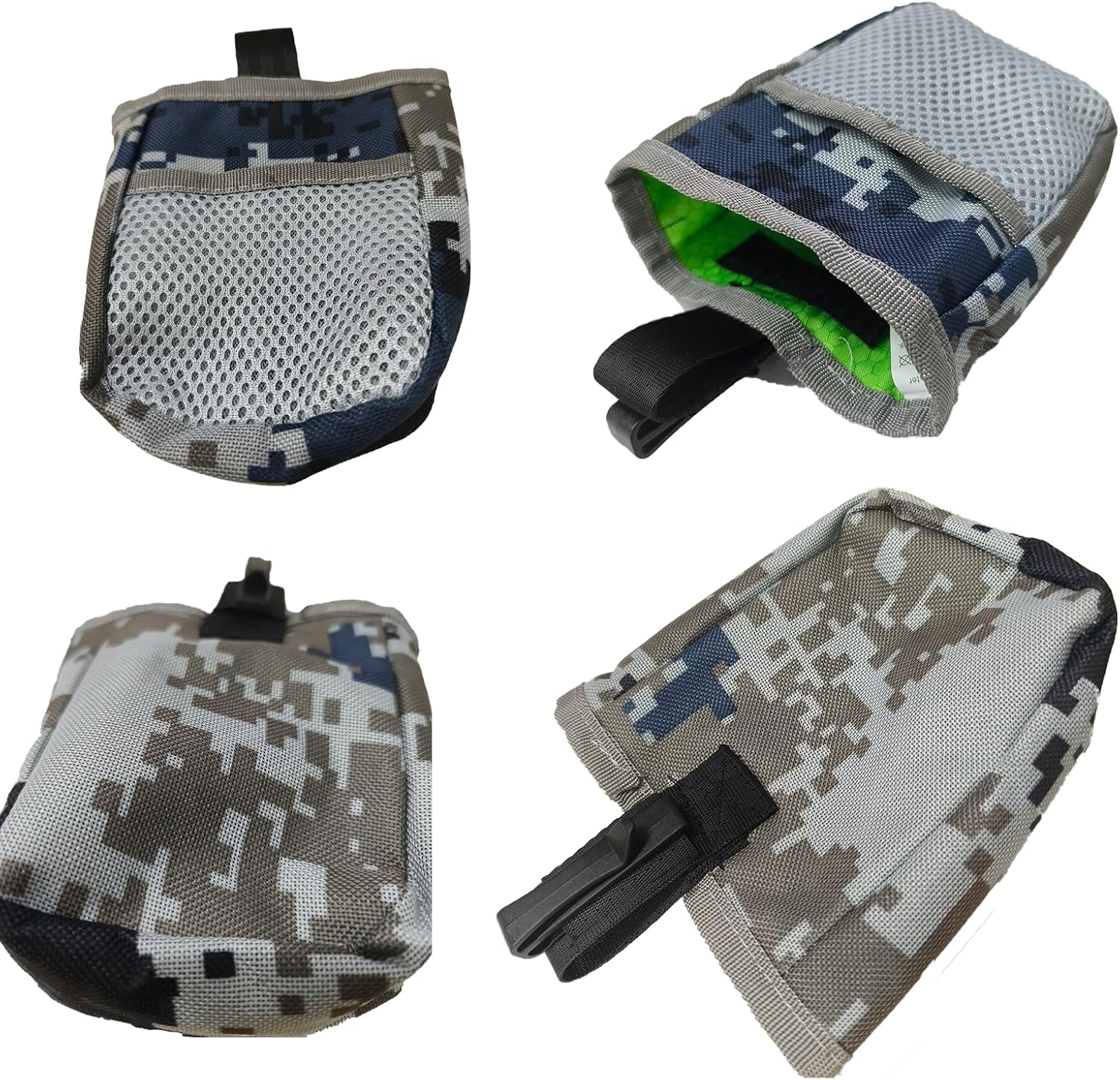 Food Bag Dog Training Treat Bag for Dogs Portable Food Bag Dog Training Versatile Hands Free Treat Bag Waterproof Treat Training Bag Pack of 2 image number 4