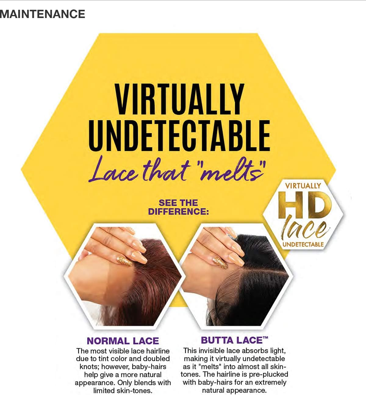 Sensationnel Butta Lace Wigs - Unit 14 Extra Wide 5 Inch Deep Parting Synthetic Preplucked Hairline Glueless Lacefront (BALAYAGEMOCHA) image number 6