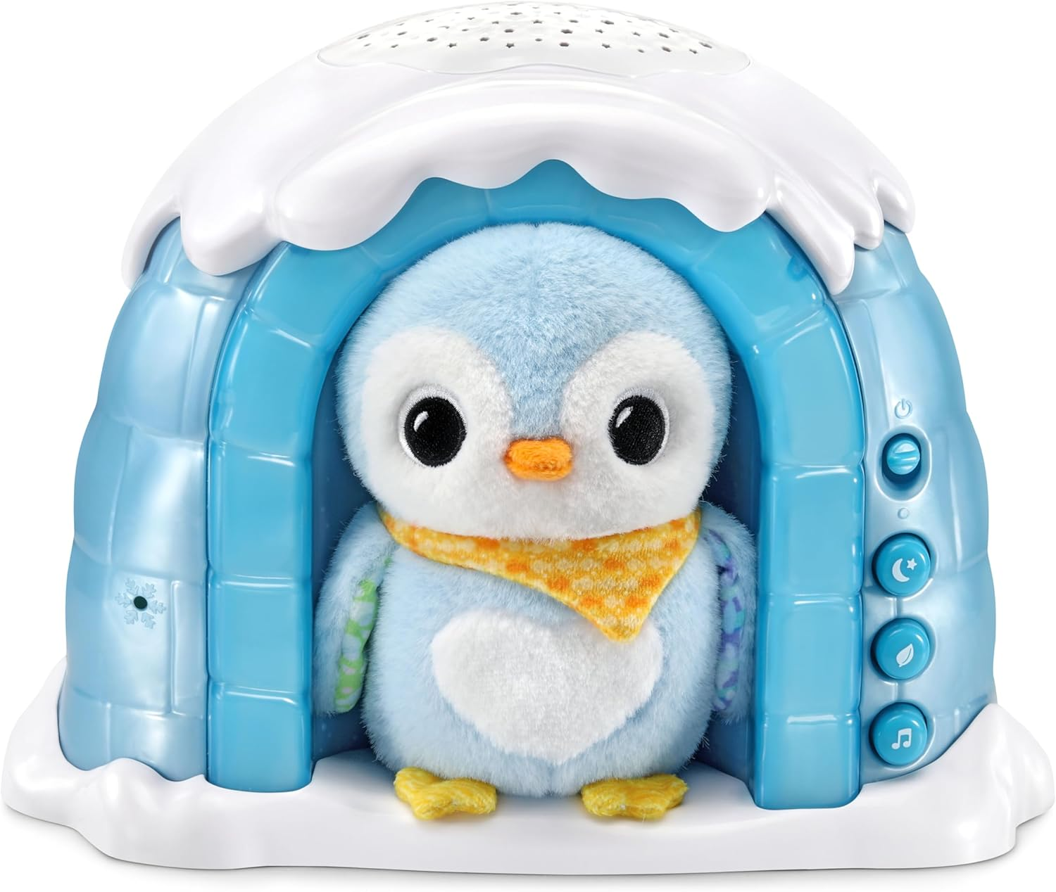 Vtech Soothing Starlight Igloo - Nightlight, Plush Penguin - 574903 - Blue image number 3