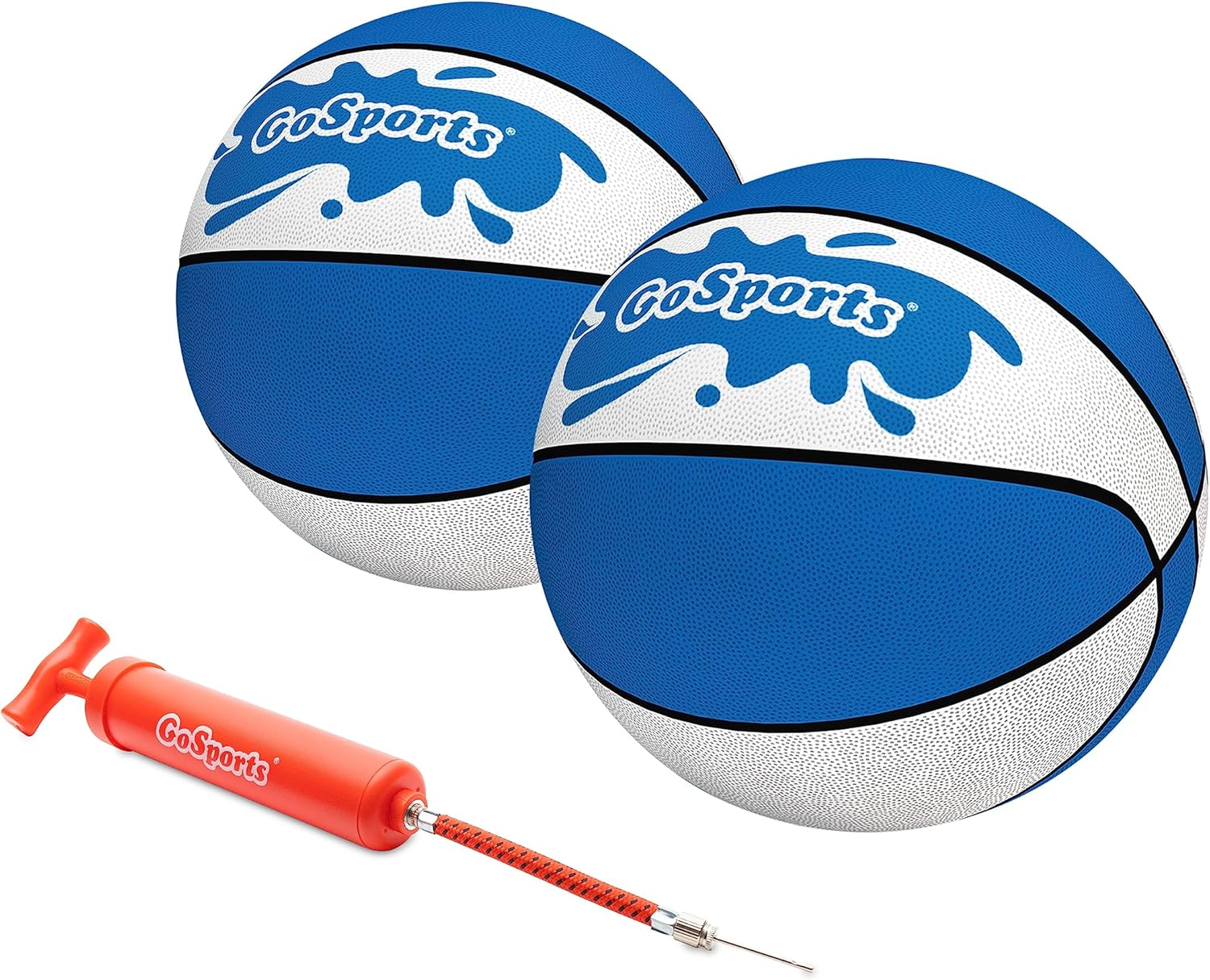 Gosports Water Basketballs 2 Pack - Choose between Size 3 and Size 6, Great for Swimming Pool Basketball Hoops image number 3