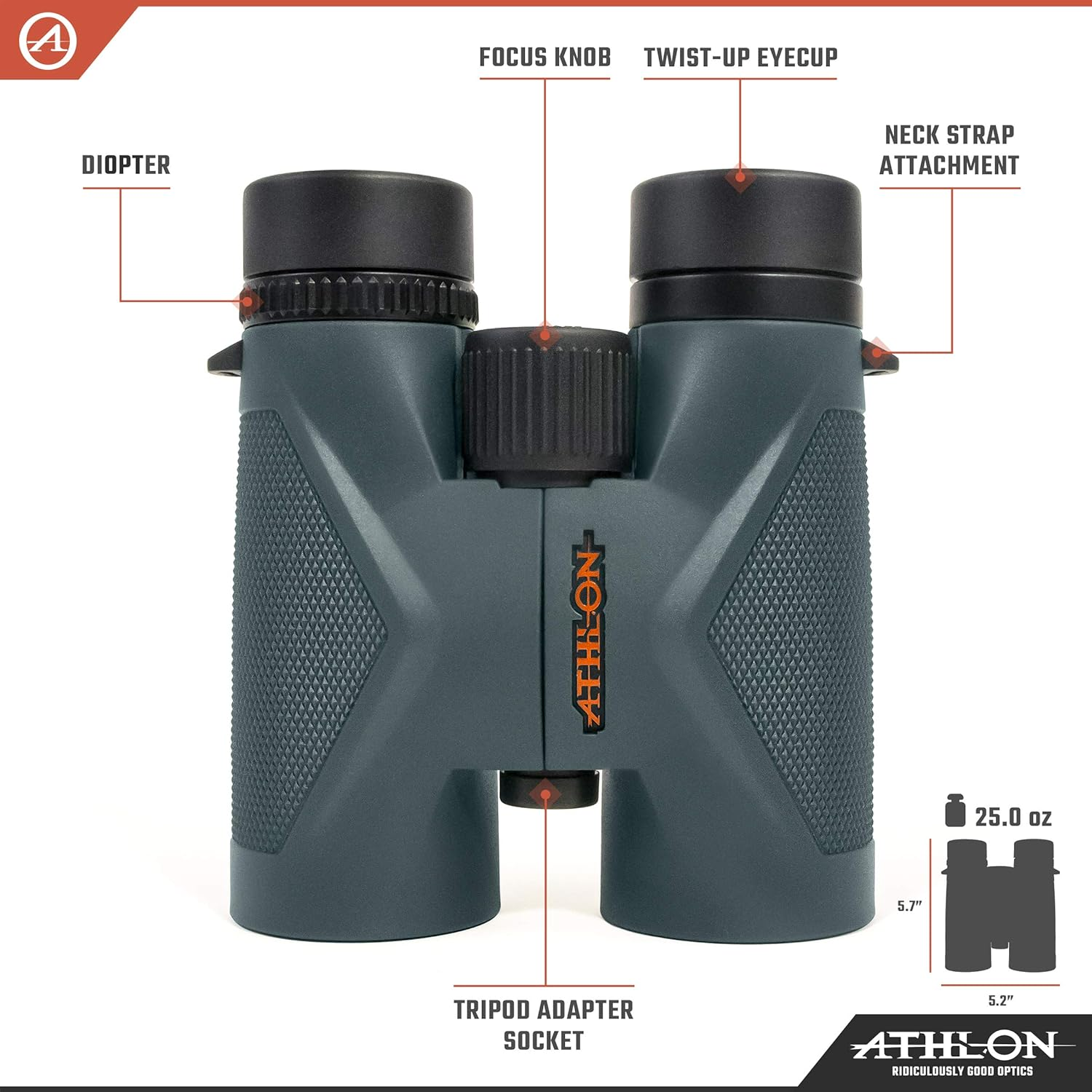 Athlon Optics, Midas, Binocular, image number 5