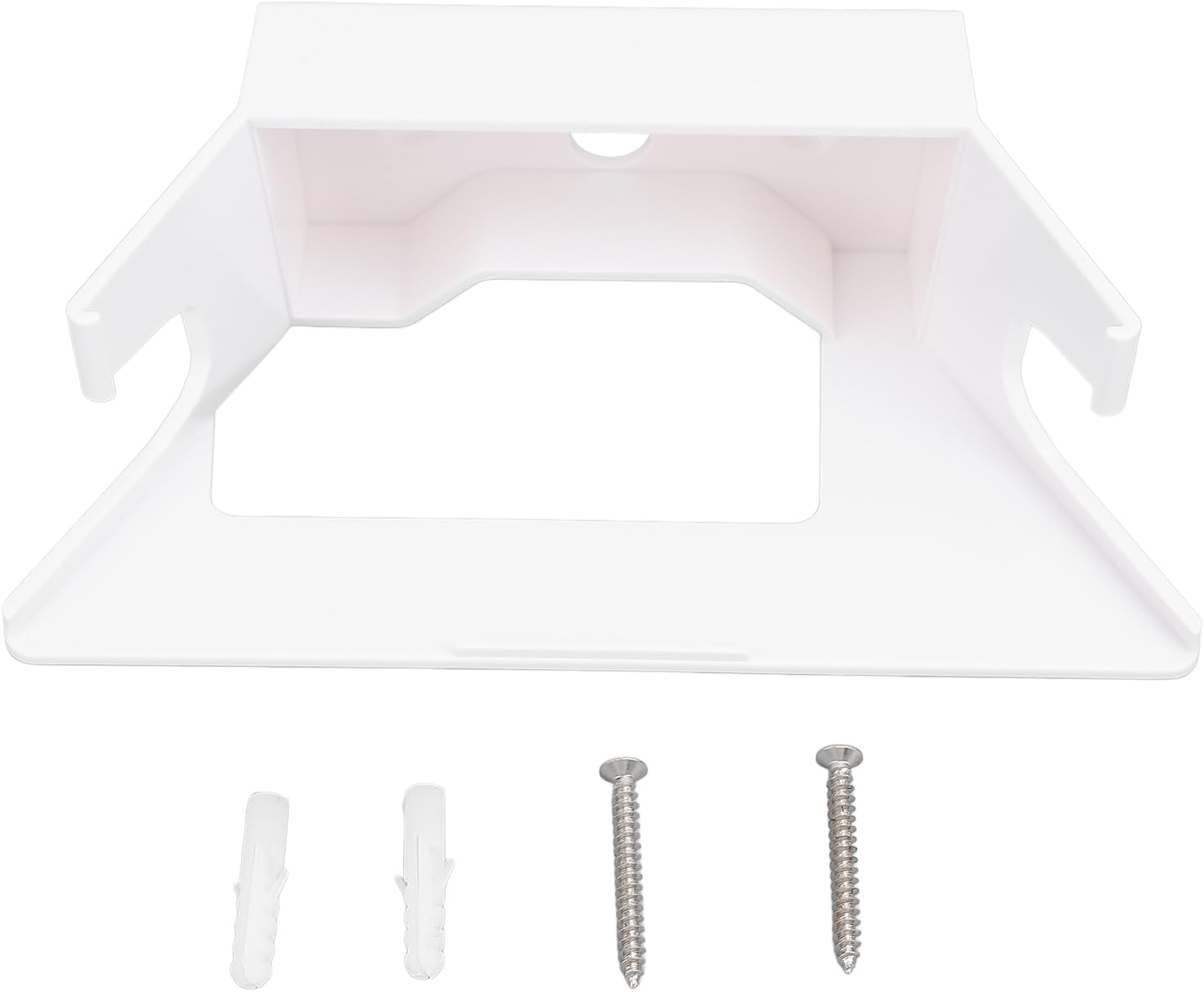 Universal Wall Mount Bracket Holder with Screw Mounting Kit for Mesh Wifi Routers - Heavy Duty Adjustable Easy Installation for Home Network Seamless Wifi Coverage Durable Construction image number 5