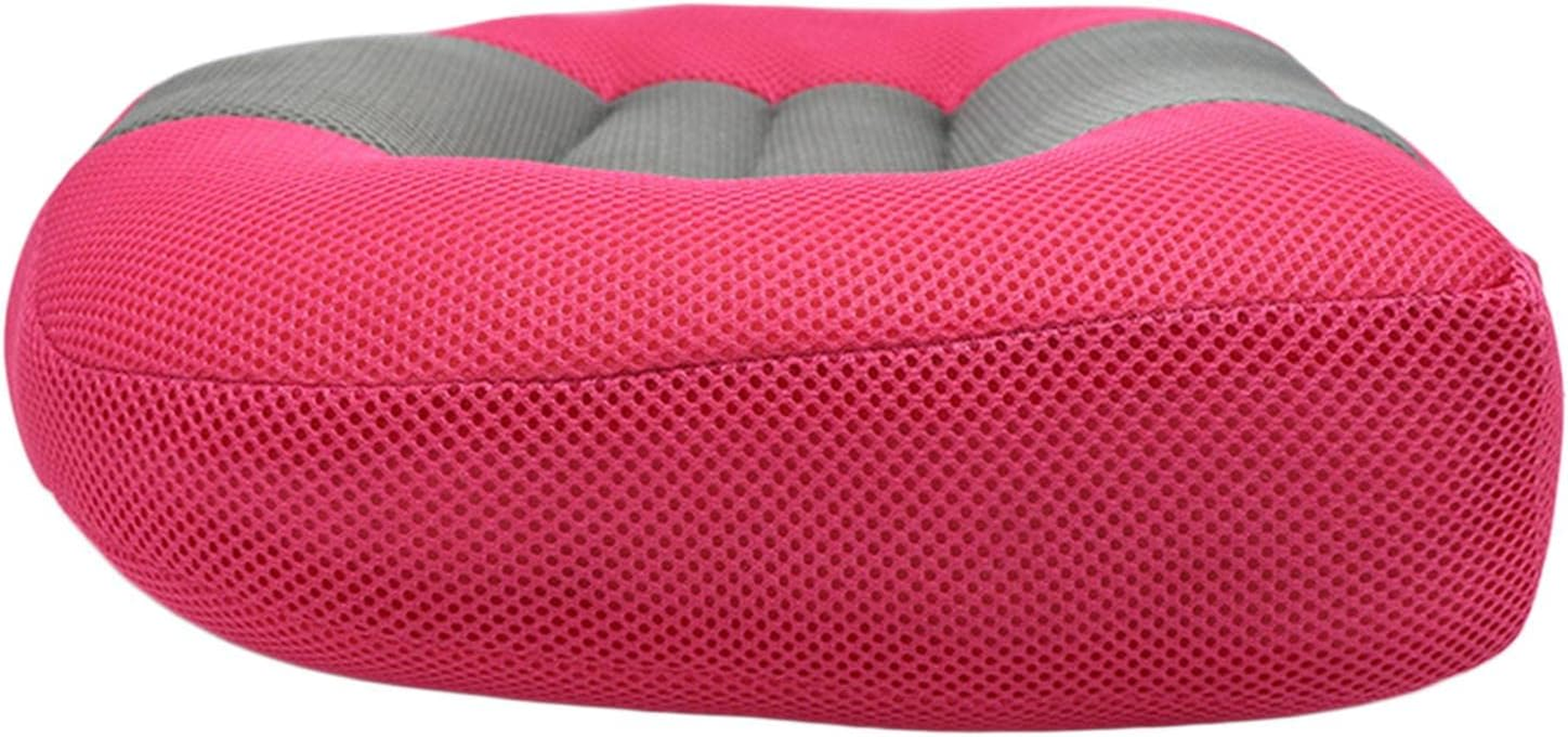 Magideal Car Cushion Heightening Height Boost Mat, Pad Angle for Car, Office,Home, Black