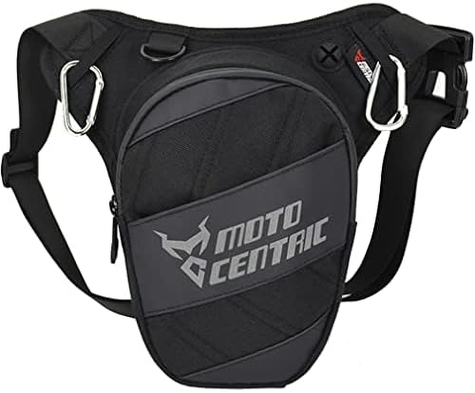 Canvas Thigh Drop Leg Bag for Men Outdoor Travel Hiking Climbing Tactical Military Motorcycle Bike Cycling Waist Fanny Pack Camping Casual Daypack image number 6