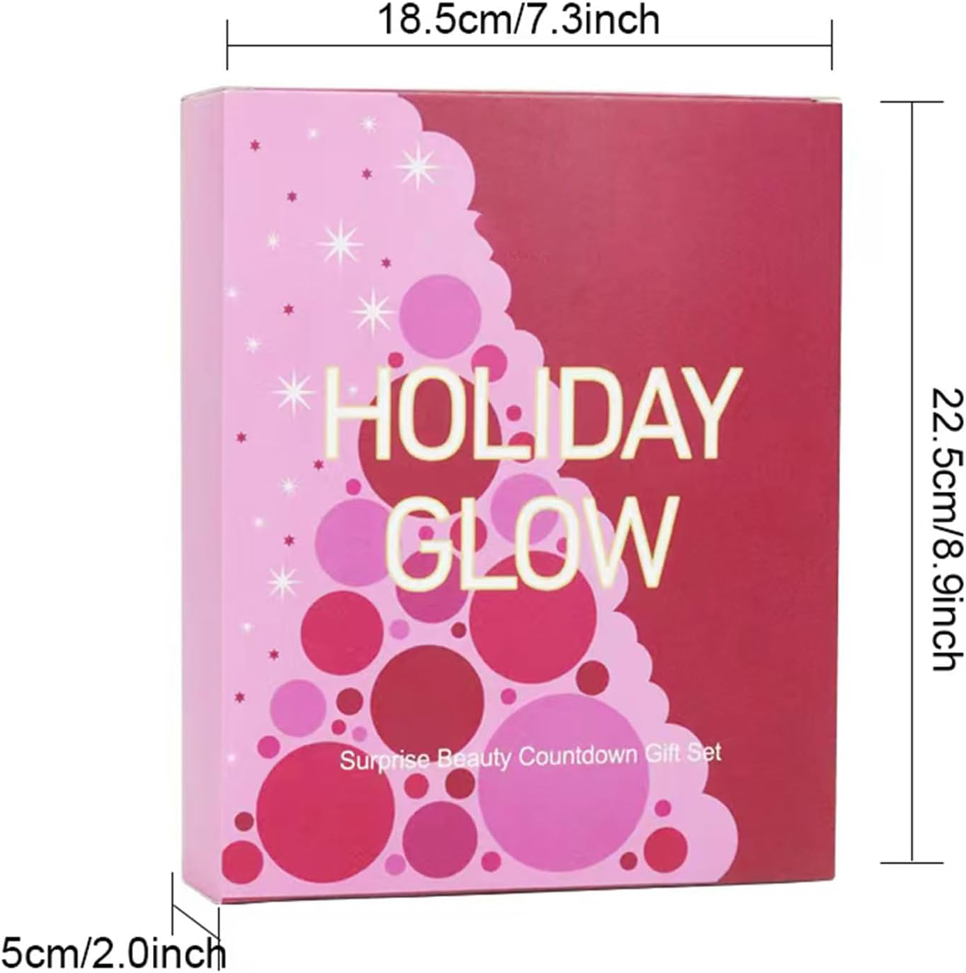 Beauty Advent Calendars 2025, Christmas Skincare Makeup Advent Calendars, Christmas Countdown Calendar, Lipstick Eye Shadow Cosmetics Set, Gift1 for Women Girls