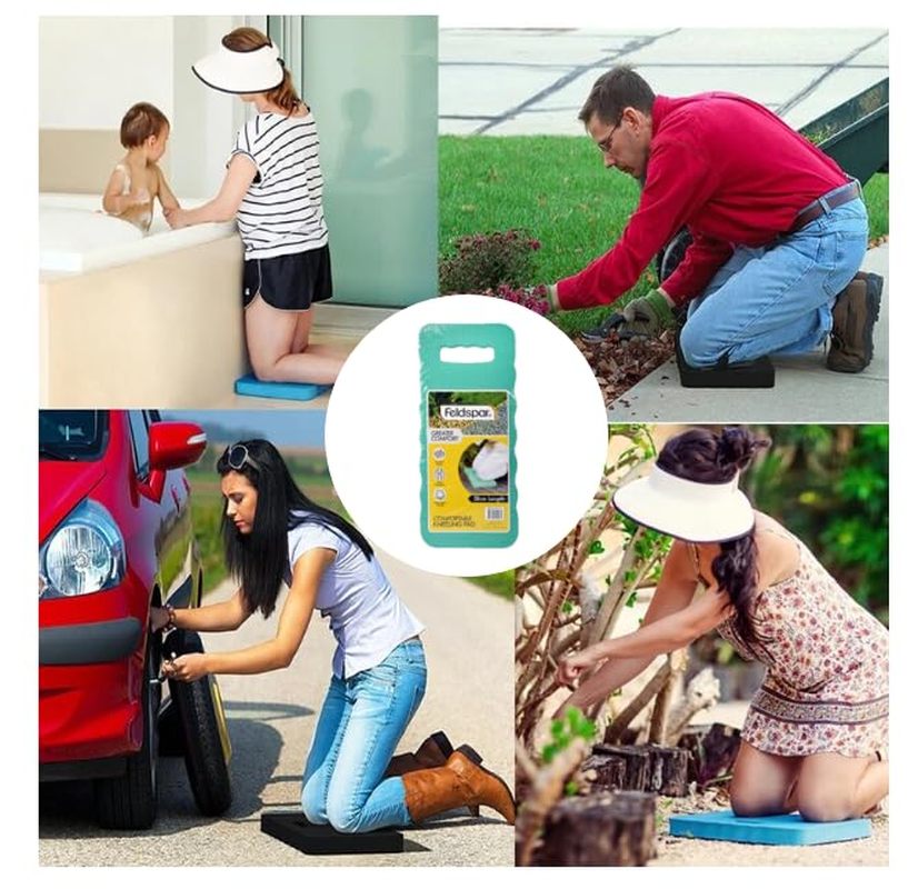 Leona Co Garden Kneeling Pad, Knee Mat Waterproof Foam Knee Pads for Gardening, Cleaning, Baby Bath, Yoga, Praying and Exercise 38Cm (Random Color)