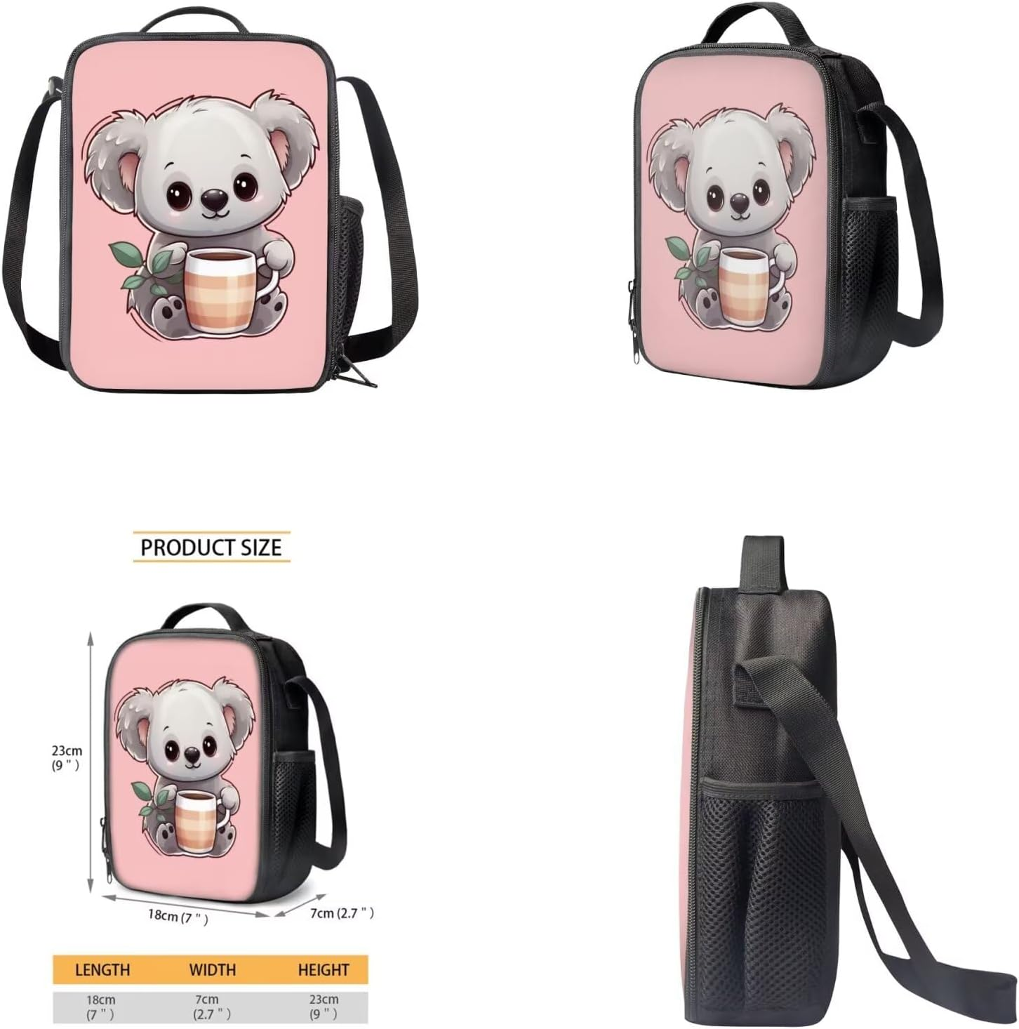XXQGOMG Elementary School Backpack for Toddler Girls Boys School Bag and Lunch Bag Set 4 in 1 image number 4