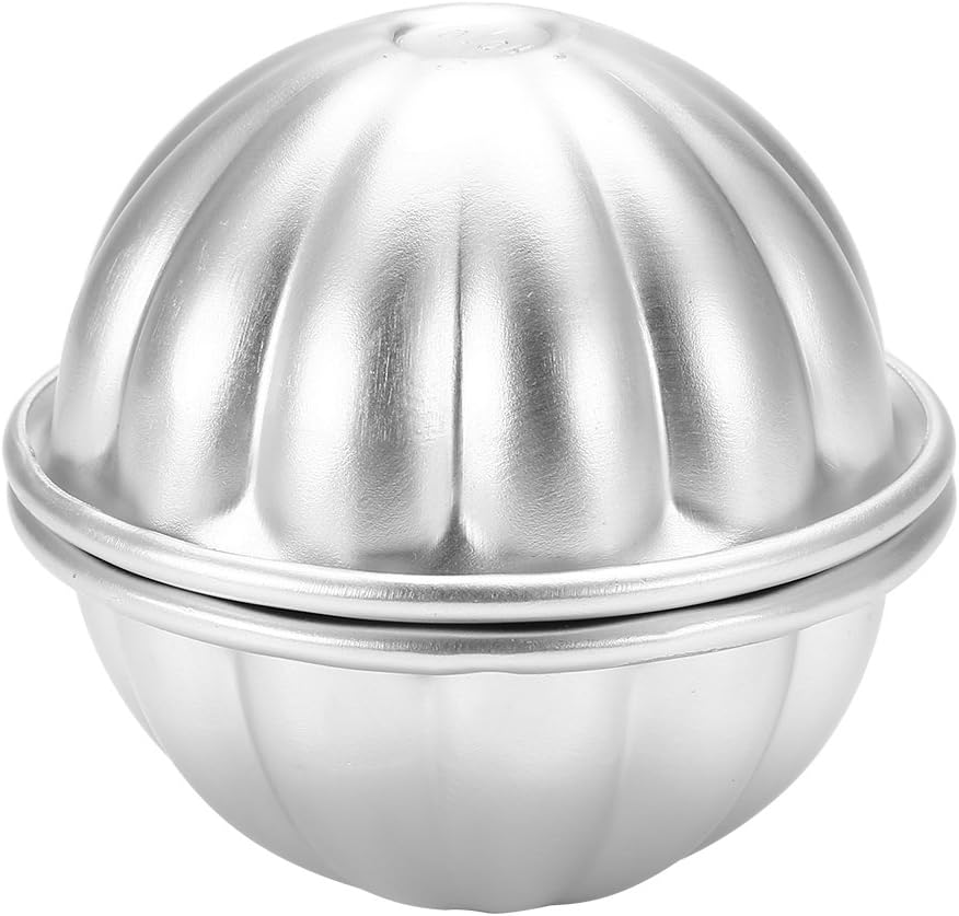 Bath Bomb Shapes Stainless Steel, Mini Bath Bomb Shapes Aluminum Alloy Bath Bomb Shapes Carbonated Crafting DIY Cake Tools(Set 8) image number 5