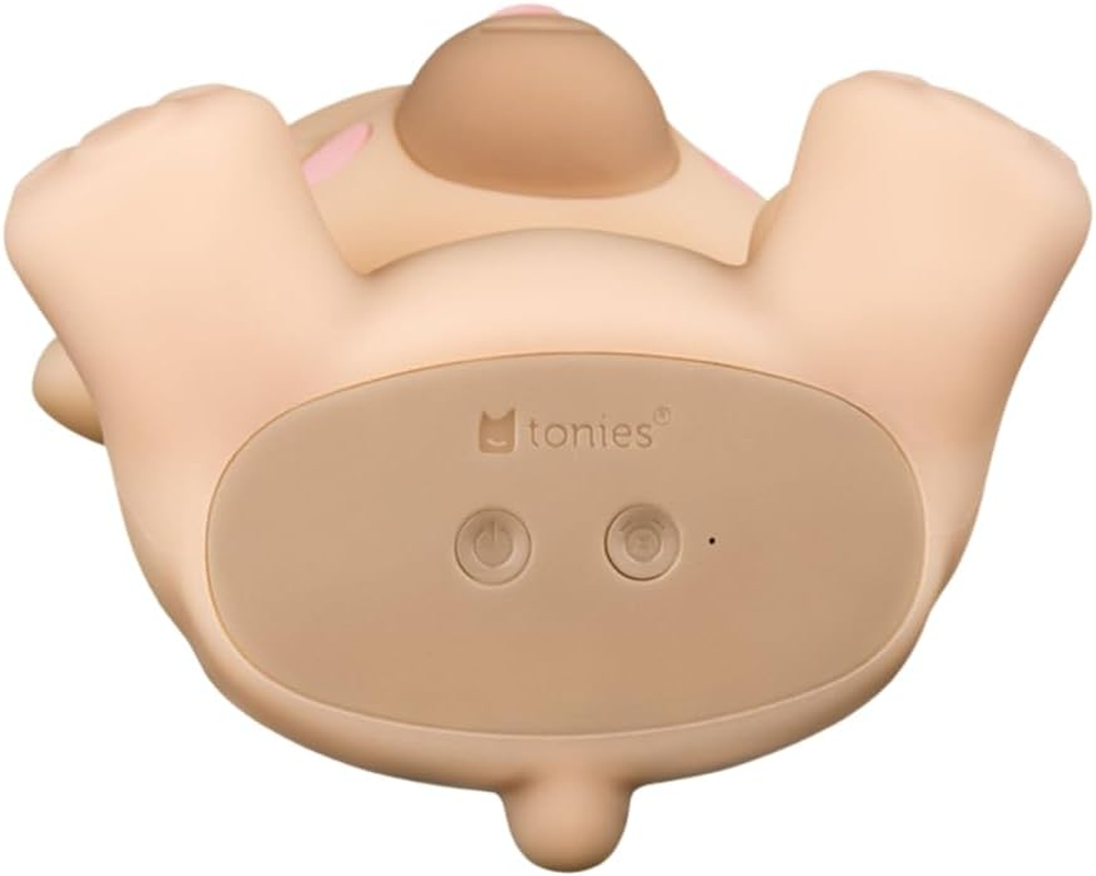 Tonies Night Light - Sleepy Bear Audio Play Character from Sleepy Friends | Warm Glow | 75 Minutes of Beautifully Composed Melodies | Record Your Own Bedtime Stories