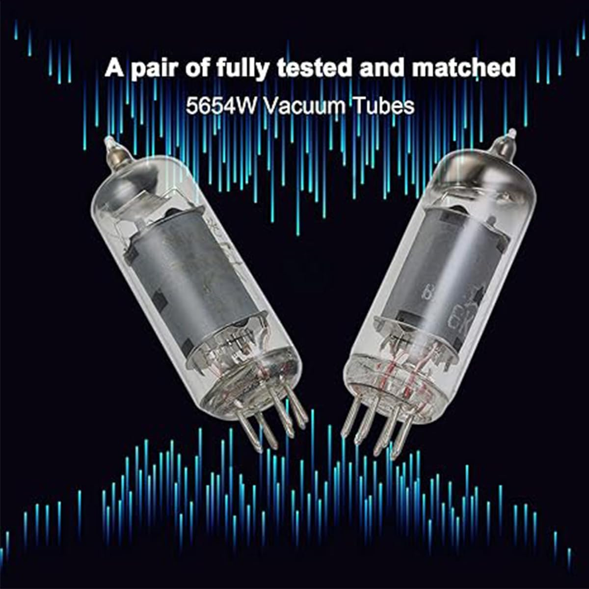 2Pcs Tubes 6K4 Electronic Tubes Valve Vacuum Tube,Replaces 7-Pin 5654/6Ak5/6Ak5W/6Zh1P/6J1/6J1P Tube Preamplifier Tubes,Amplifier DIY Preamp Vacuum Tube image number 4